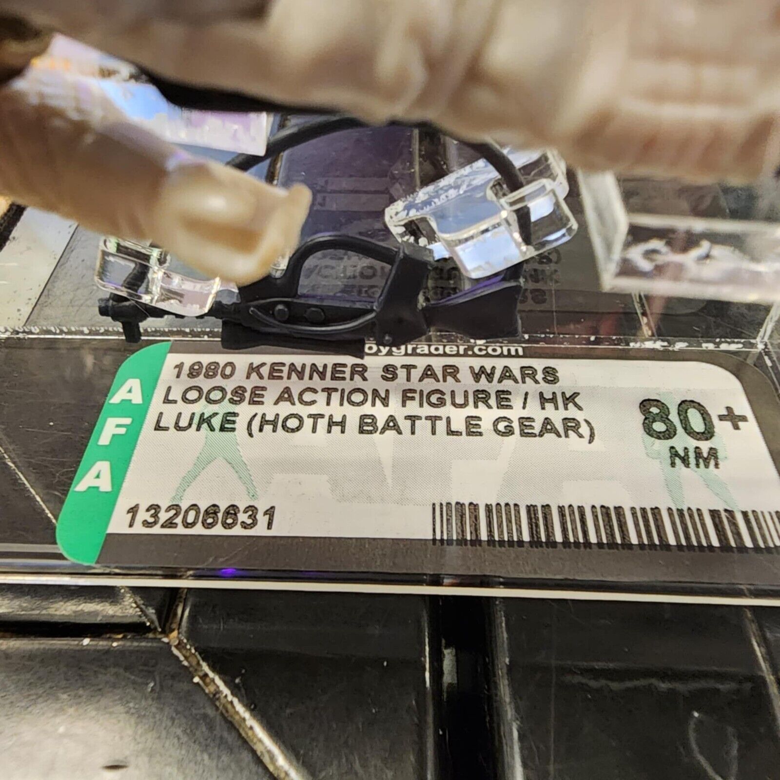 LUKE SKYWALKER HOTH GEAR Vintage Kenner Star Wars AFA 80+