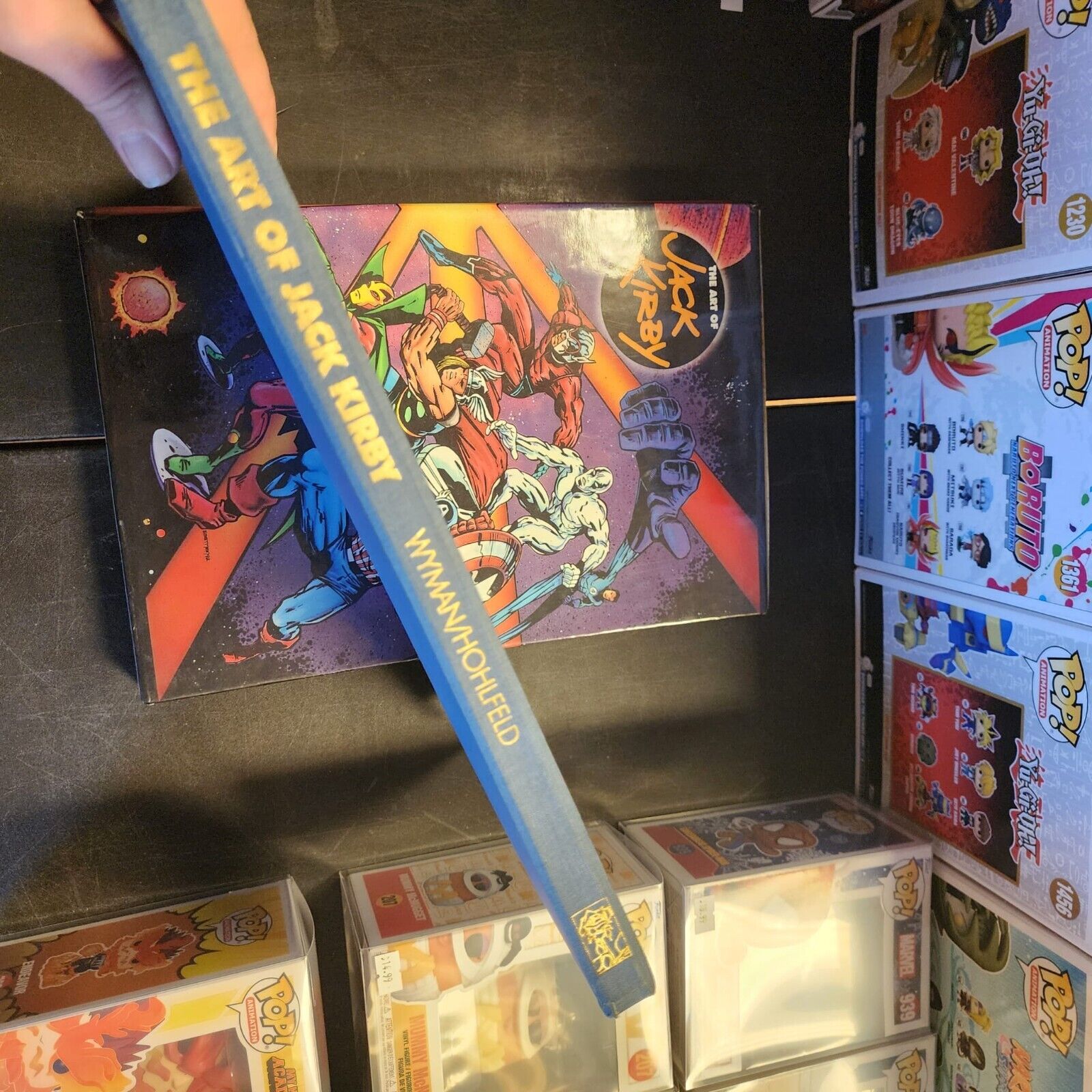 The Art of Jack Kirby Lmtd Ed. #422/1000 Autographed Jack Kirby Slipcase