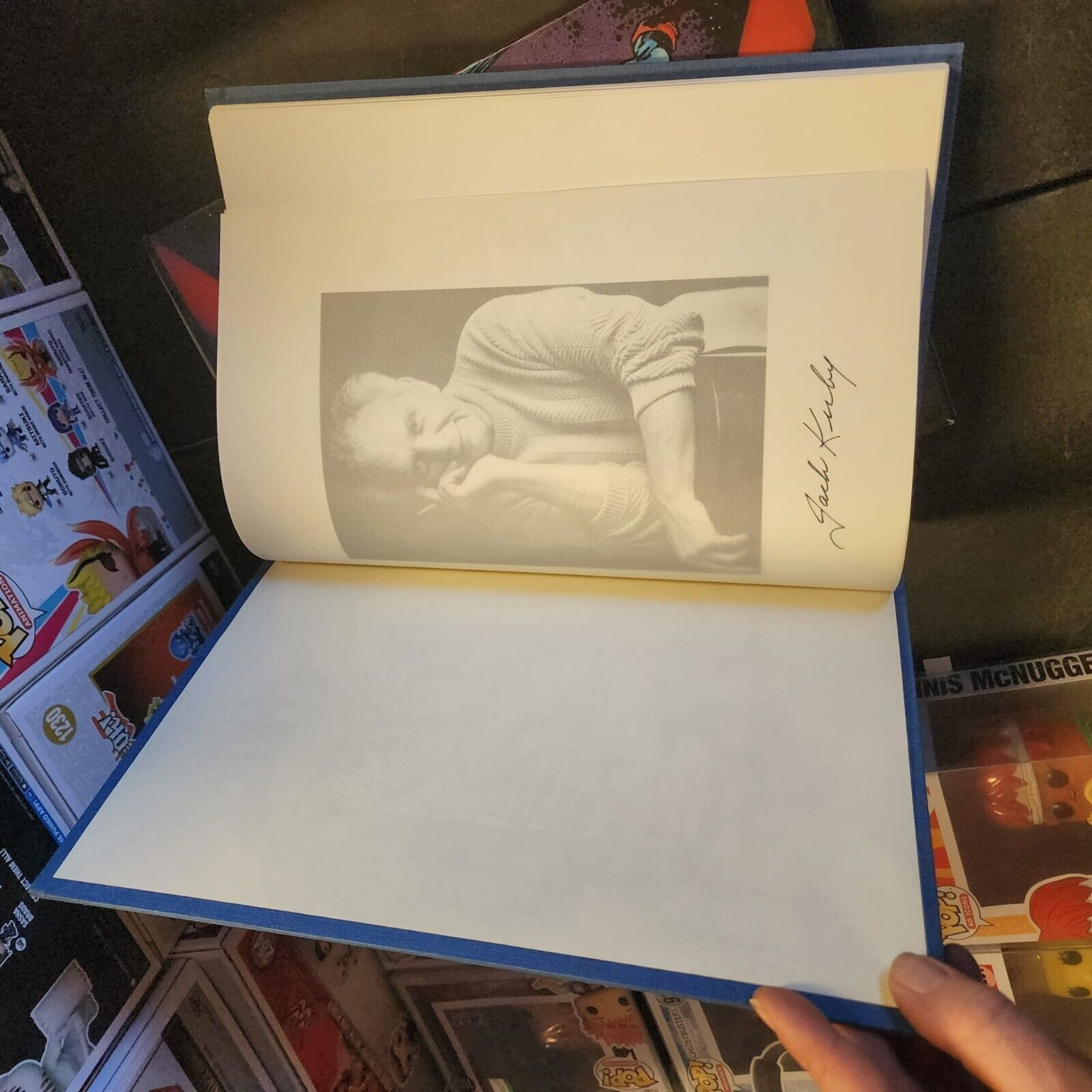 The Art of Jack Kirby Lmtd Ed. #422/1000 Autographed Jack Kirby Slipcase