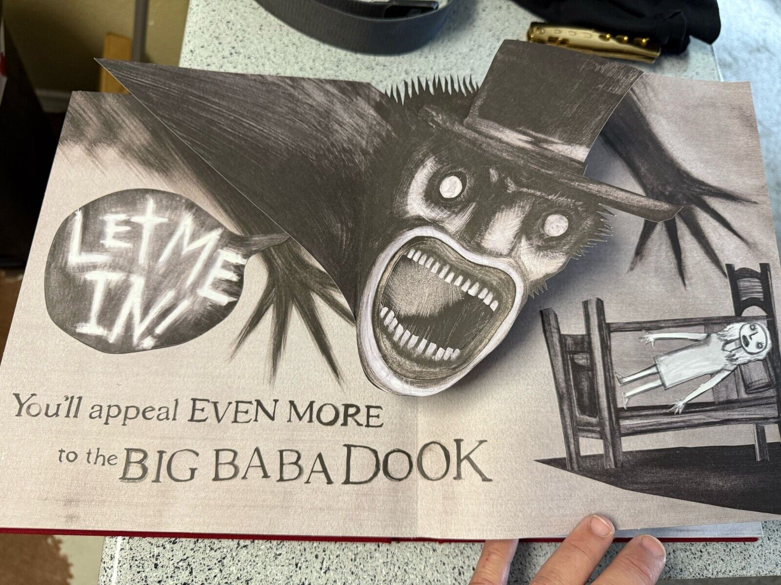 Babadook Book First Edition Rare Signed by by Jennifer Kent