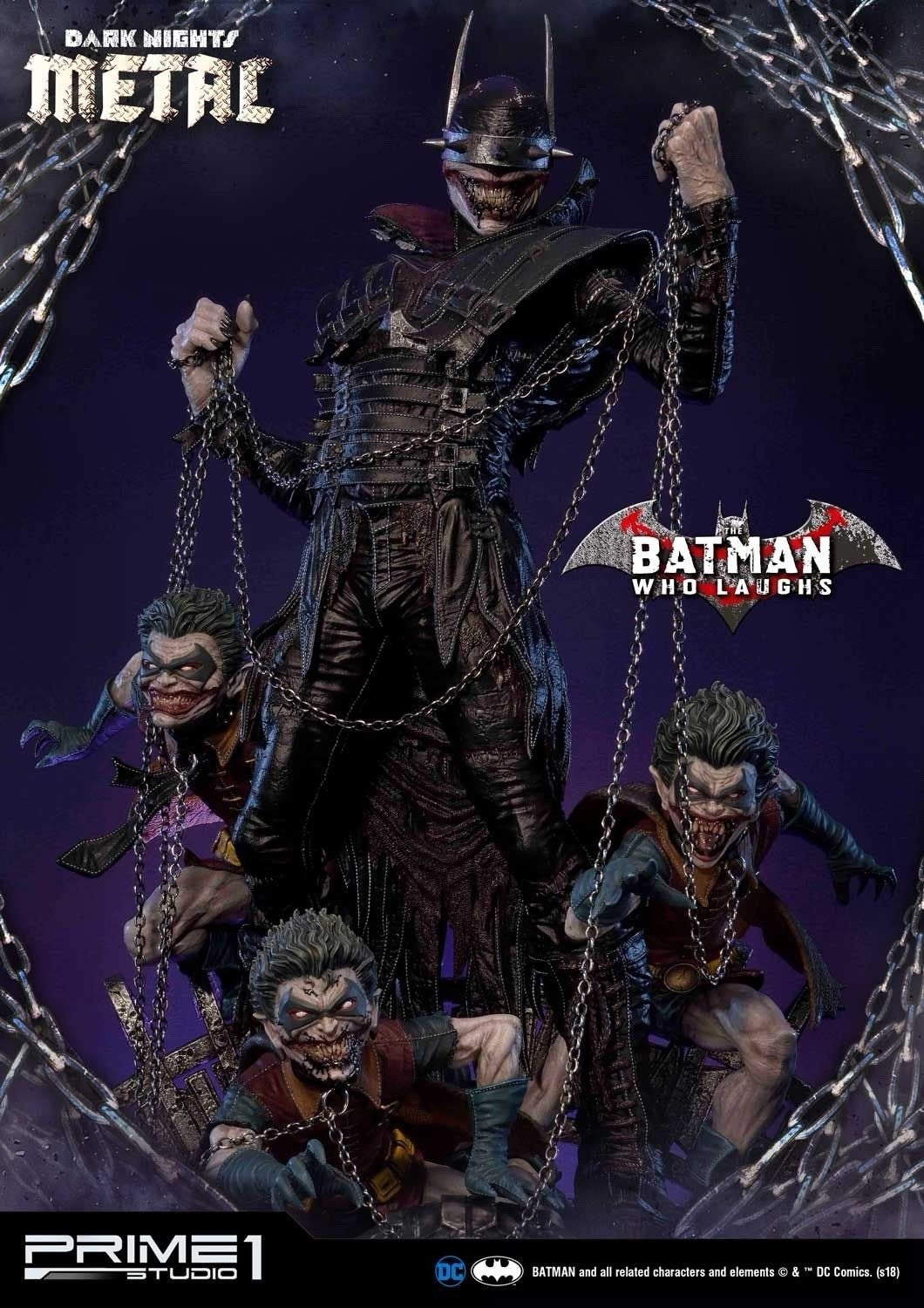 Batman Who Laughs Dark Nights Metal Prime 1 Studios 1:3 Scale Statue