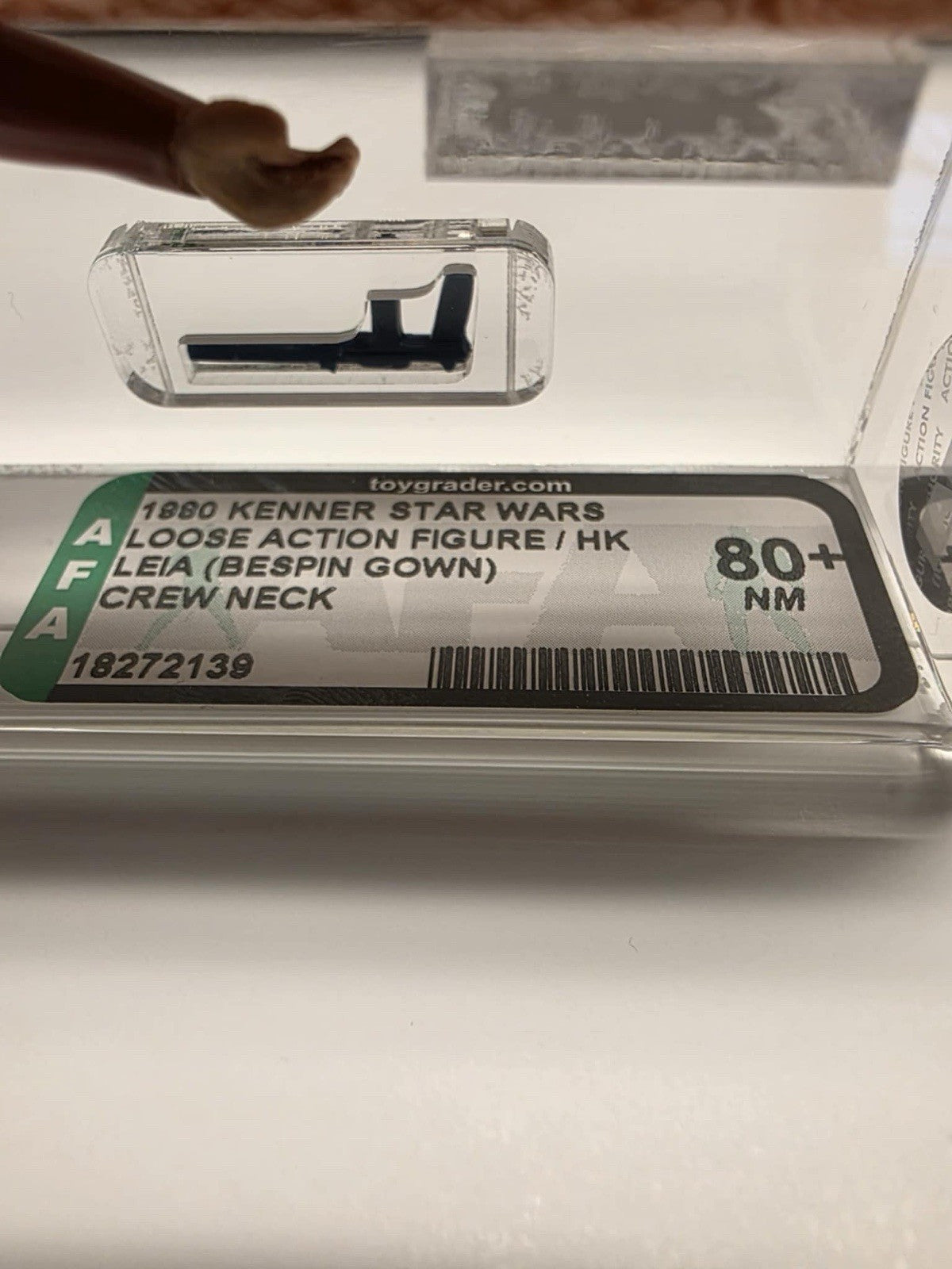 1983 Kenner Star Wars ROTJ Princess Leia Boushh Disguise AFA 85 Uncirculated