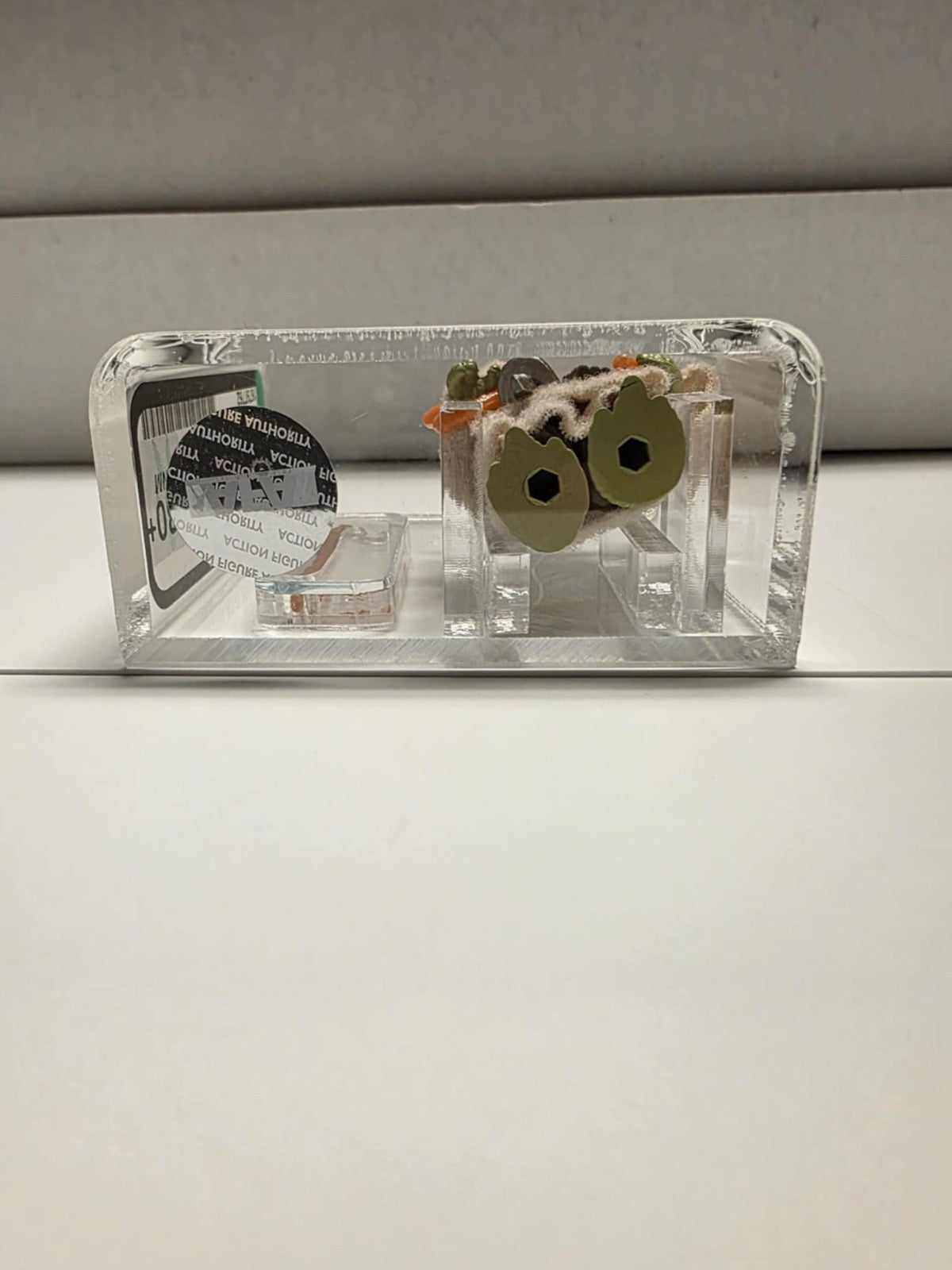 Vintage 1980 Star Wars Kenner AFA 80+ Yoda w/ Orange Snake Loose Figure HK Tag