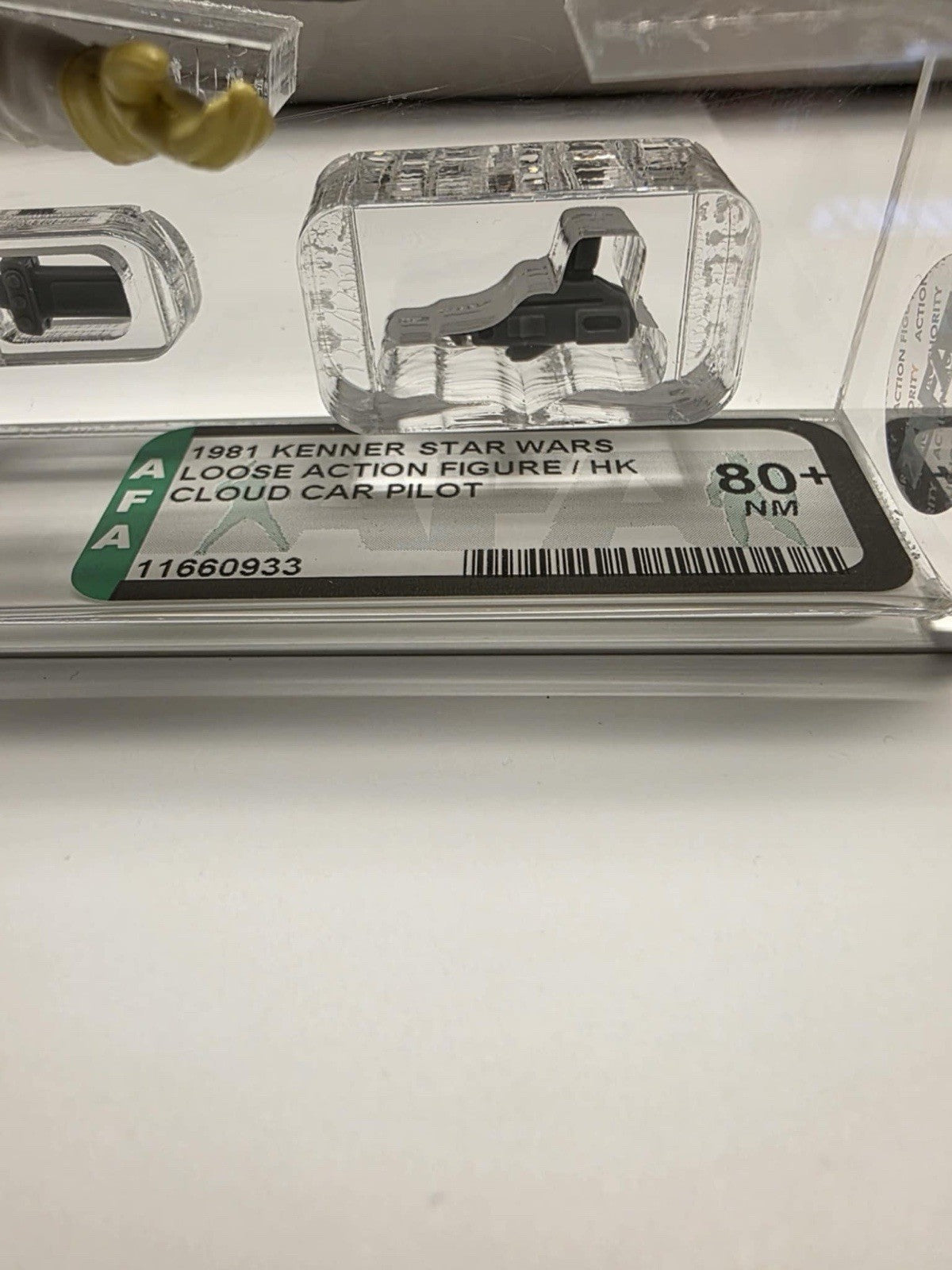 Cloud Car Pilot Star Wars Vintage ESB 1982 Kenner AFA GRADED 80+