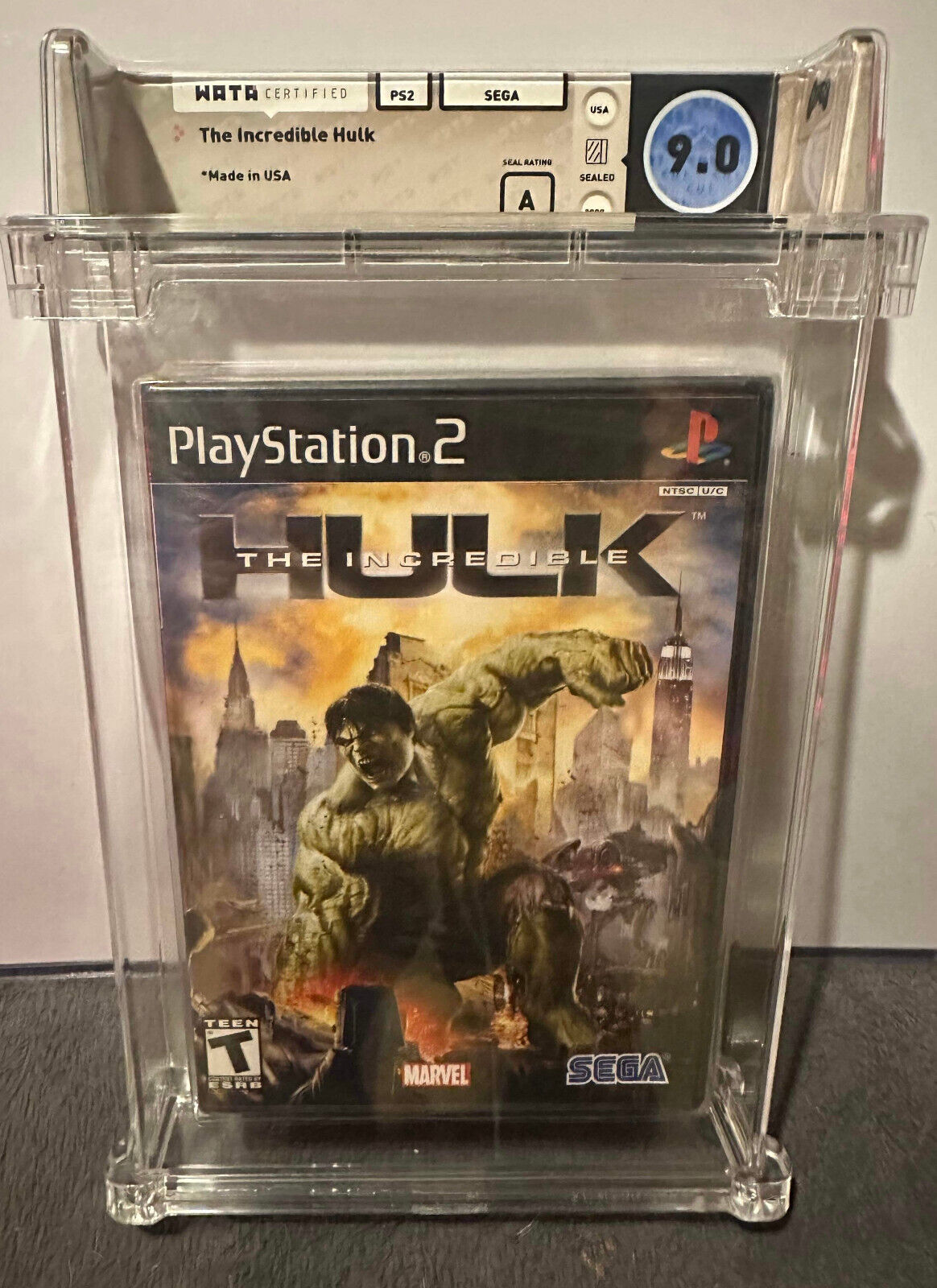 The Incredible Hulk - Playstation 2 WATA 9.0 Certified Game A
