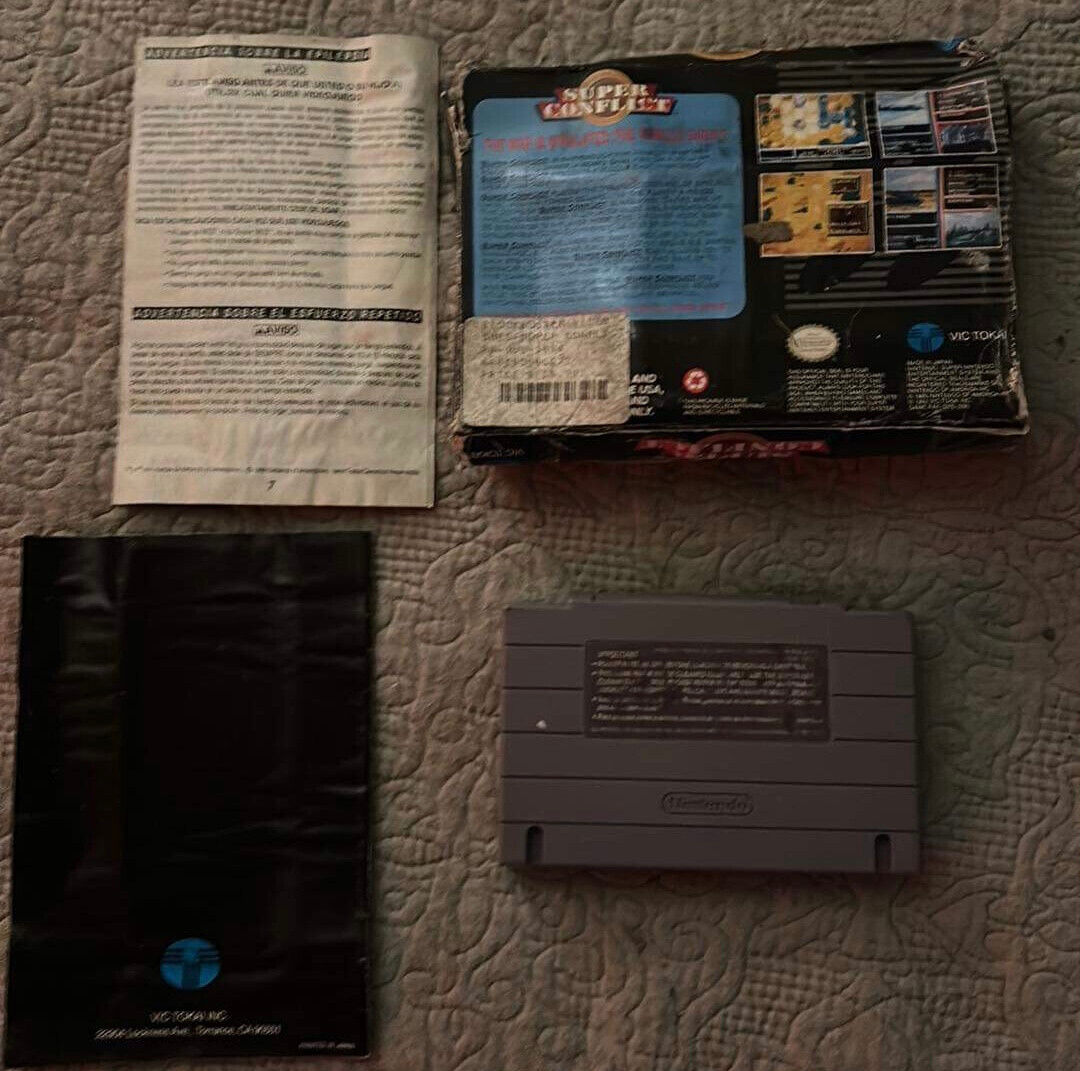 Super Conflict (Super Nintendo Entertainment System, 1993)