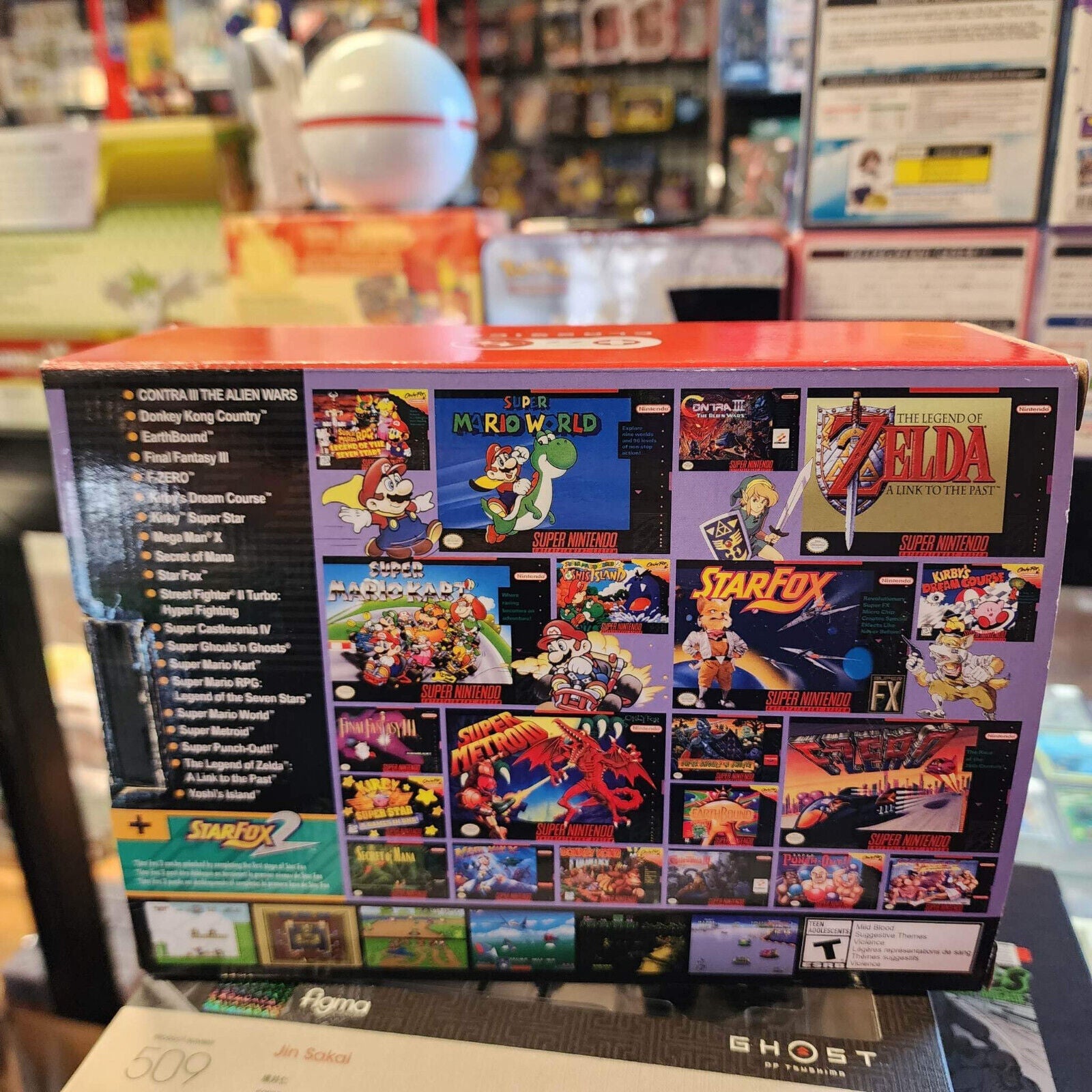 SNES Super Nintendo Entertainment System Classic Ed.  - Missing 1 Controller