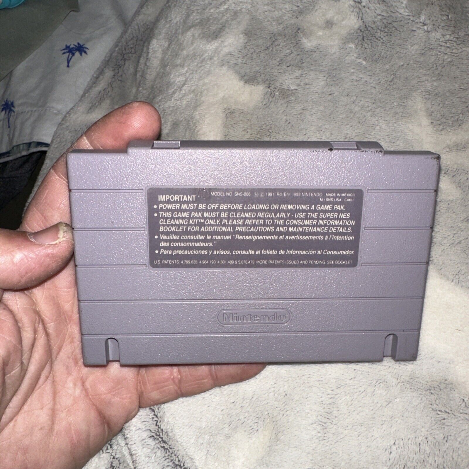 EarthBound C A S E Please Read!  (Super Nintendo Entertainment System, 1995)