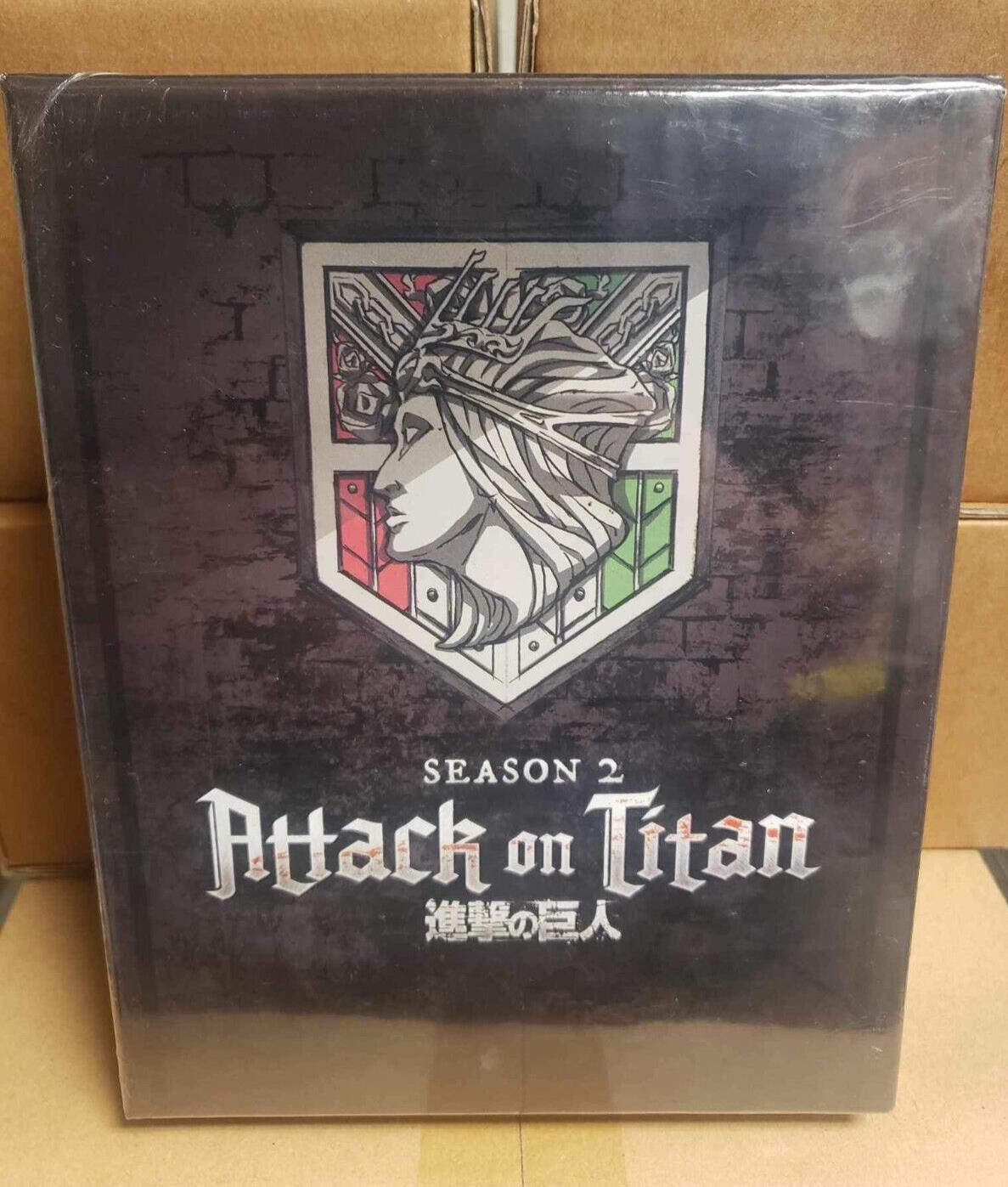Attack on TITAN Season 2 Anime DVD FUNimation Factory for sale online