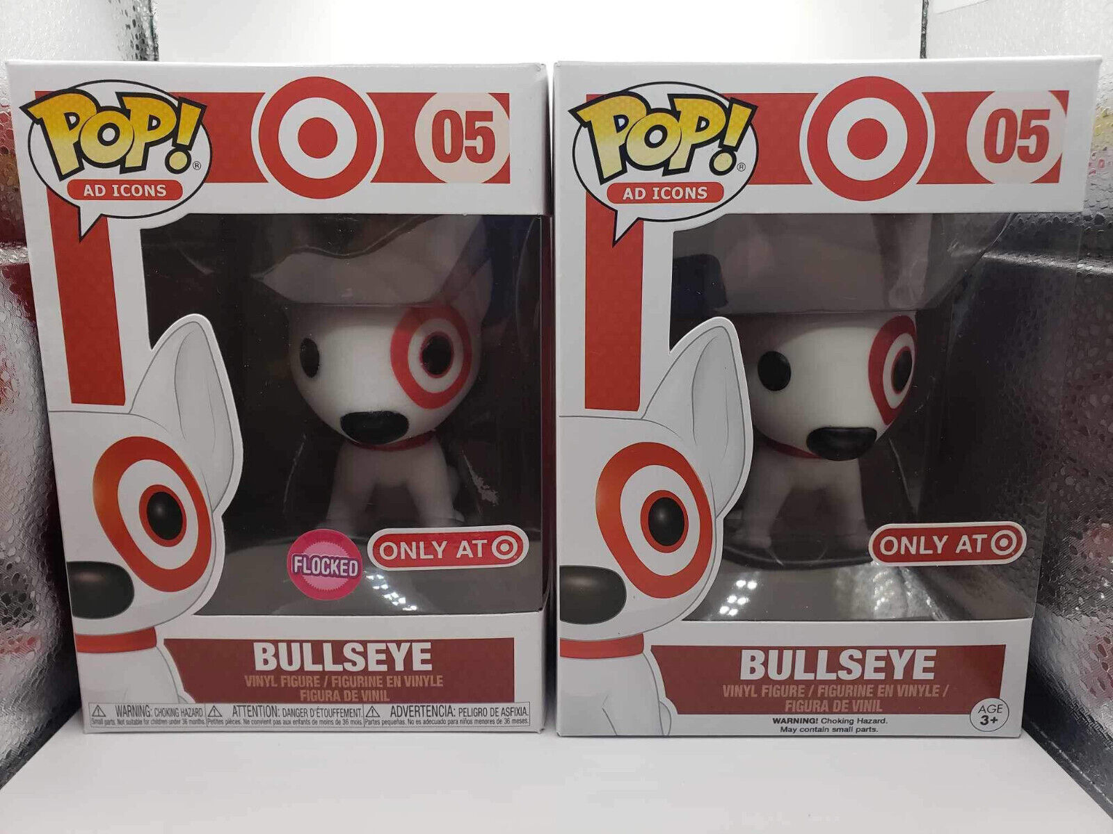 Flocked target bullseye funko hot sale pop