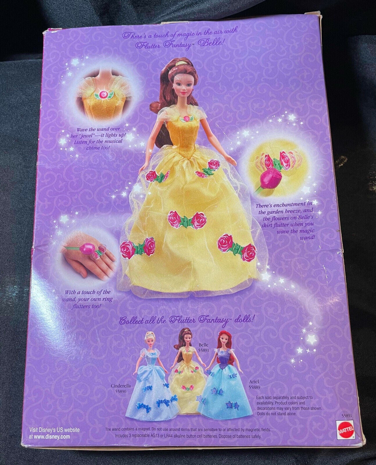 Disney Flutter Fantasy Beauty & The Beast Princess Belle Doll