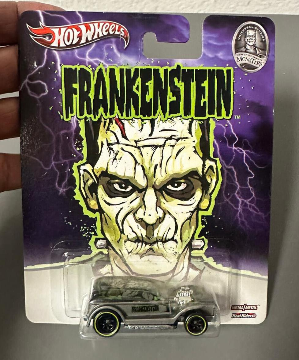 Hot Wheels Universal Monsters Frankenstein Double Demon Delivery Horror Toy Car