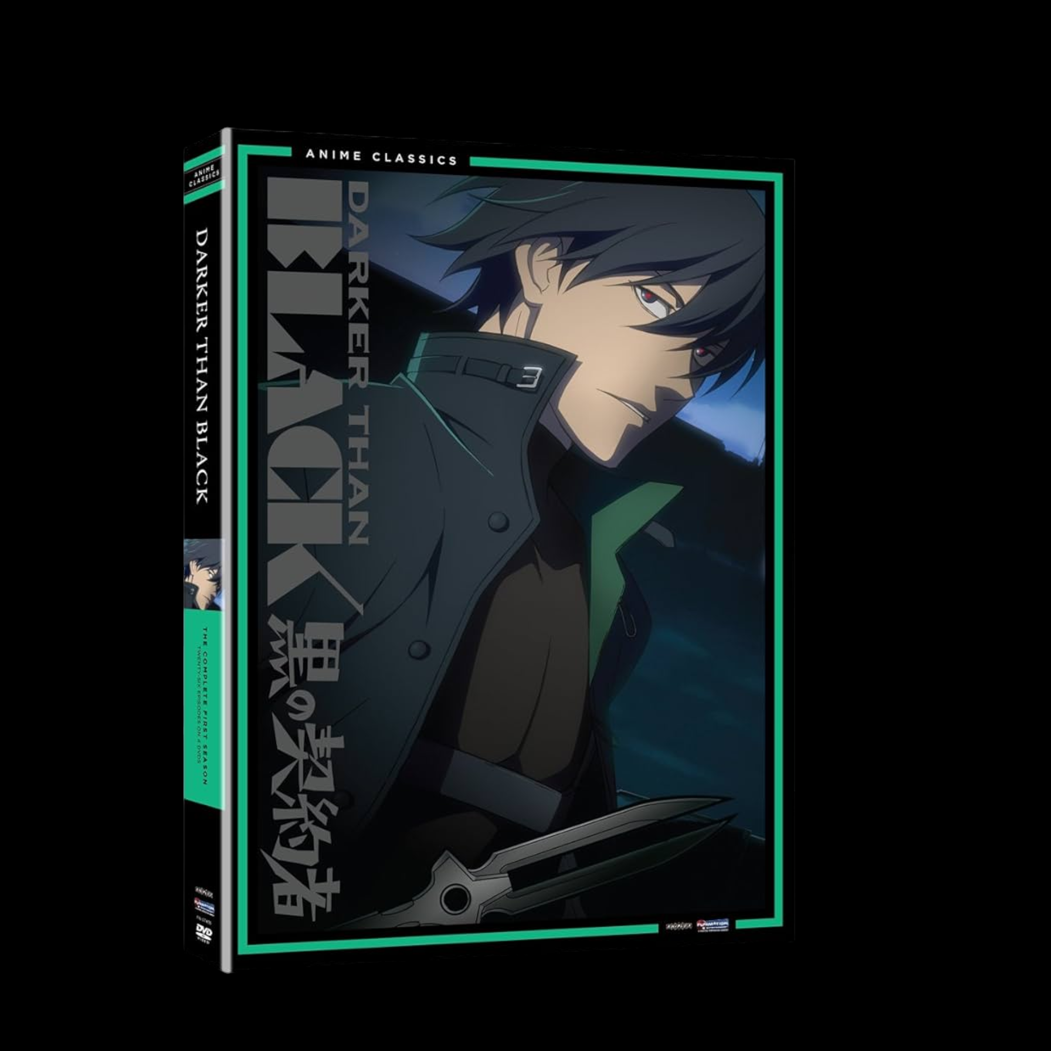 DARKER THAN BLACK The Complete First Season 4-Disc Set - Sealed GOING FAST!!