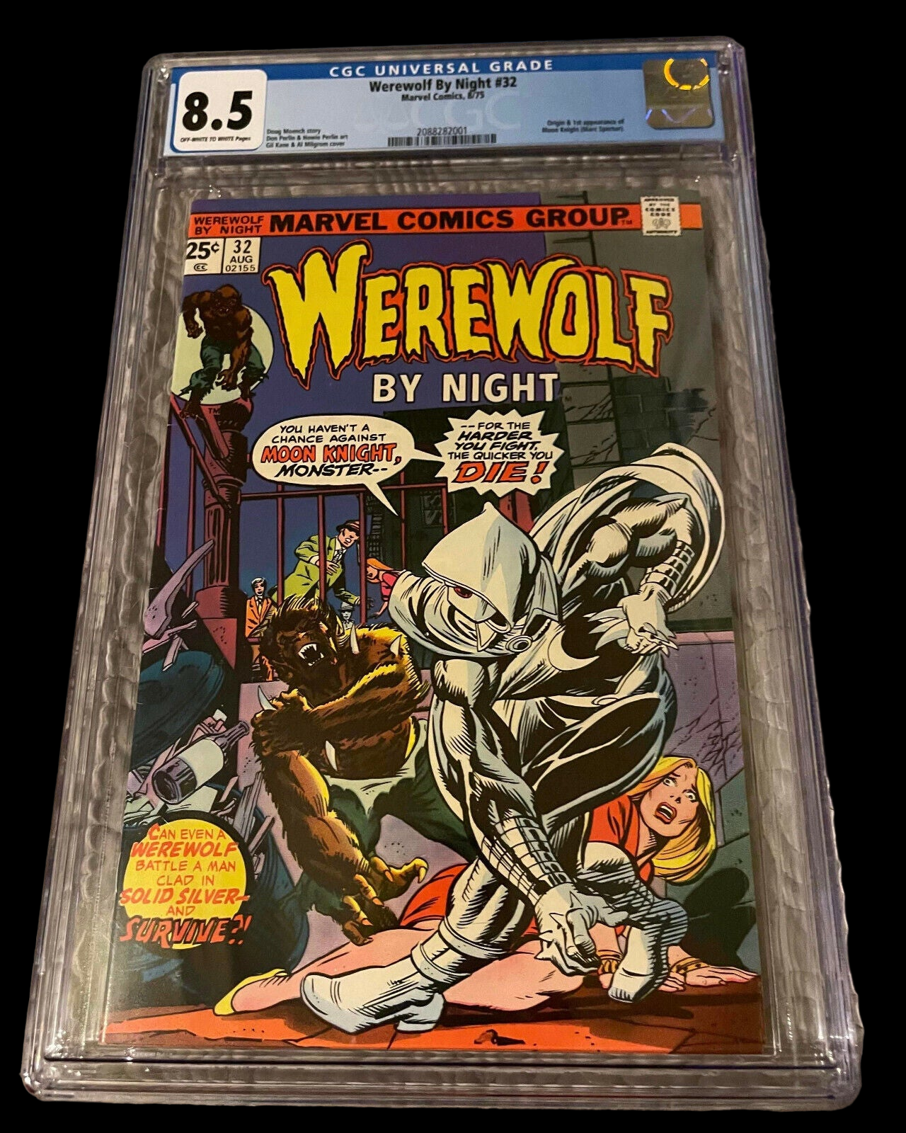 Werewolf by Night #32 Marvel Comic Book CGC 8.5 - 1st Appearance Moon Knight