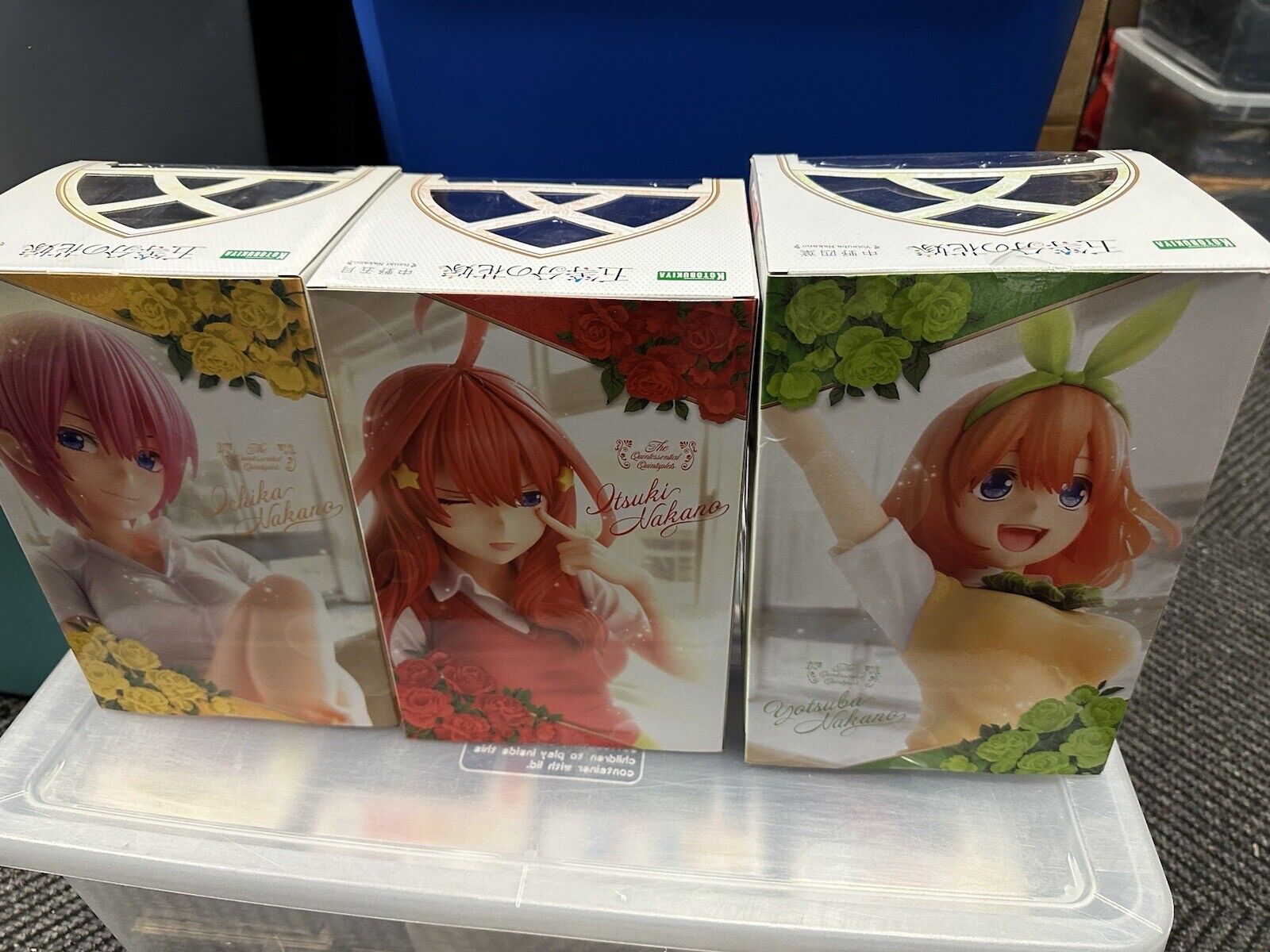 Kotobukiya The Quintessential Quintuplets Ichika  Set W / Extras Us Shipper