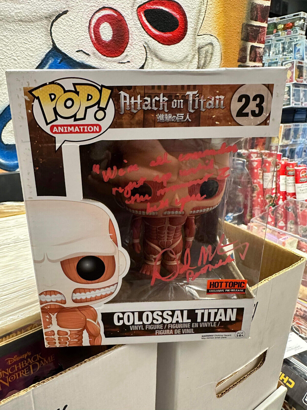 Colossal titan funko sale pop