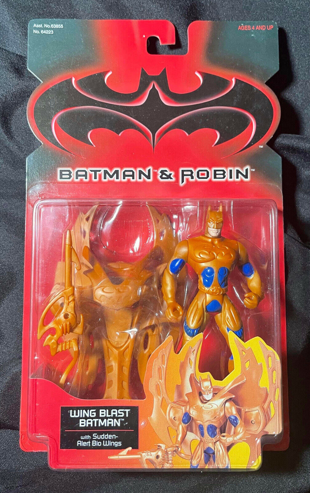 Batman Robin Wing Blast Batman Kenner Action Figure Prototype 1997