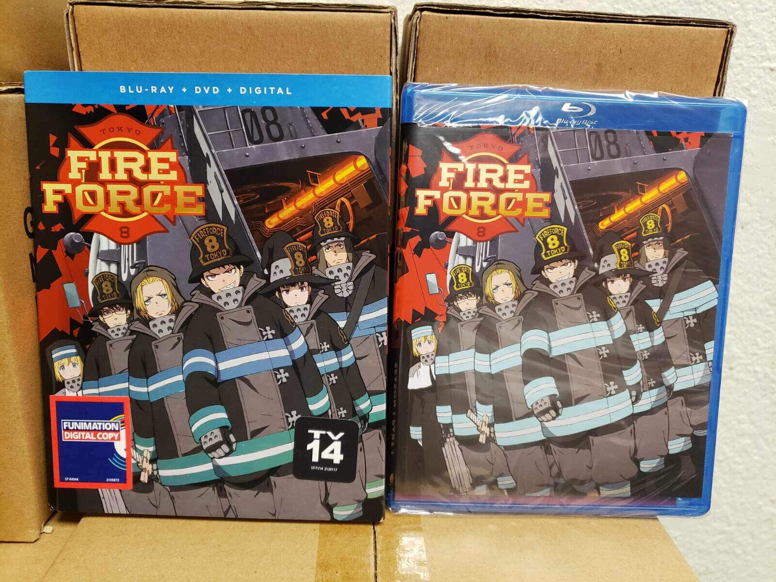 Fire Force Season 1 - Part 1 Blu-ray Gakuto Kajiwara NEW