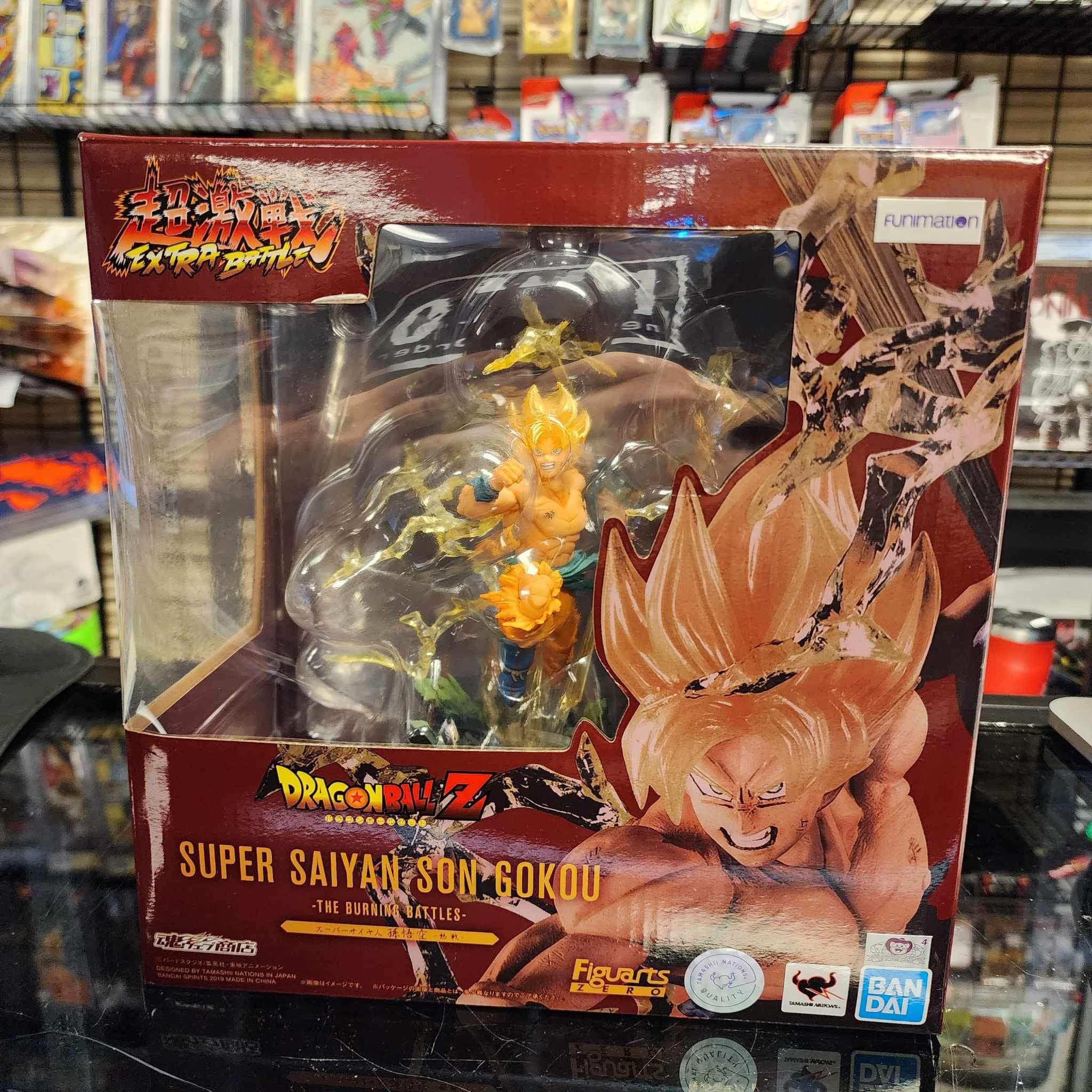 Bandai Figuarts Zero Dragon Ball Z The Burning Battles Super Saiyan Son Goku
