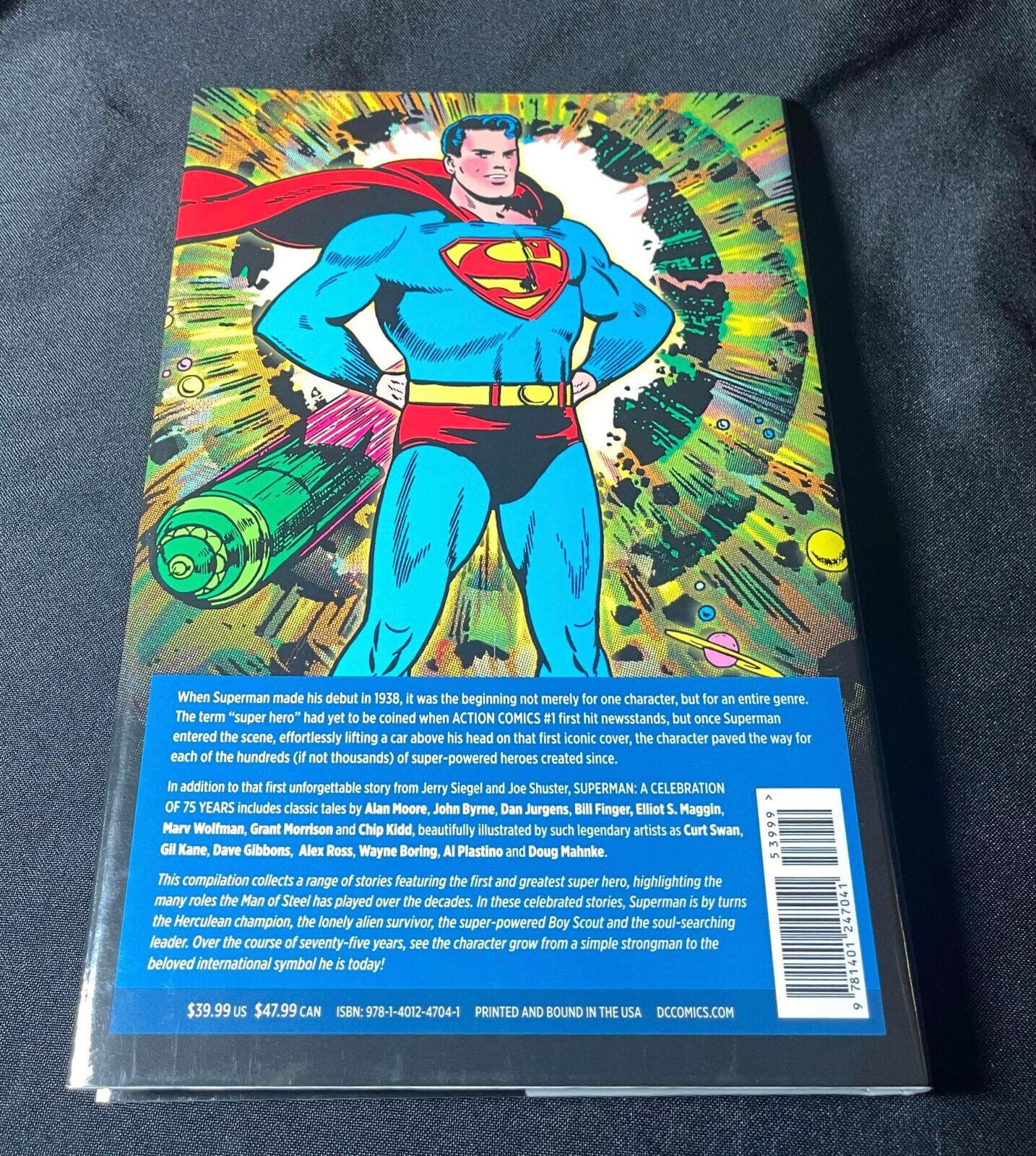 Superman A Celebration Of 75 Years (2013) DC Comics TPB HC Jerome Siegel