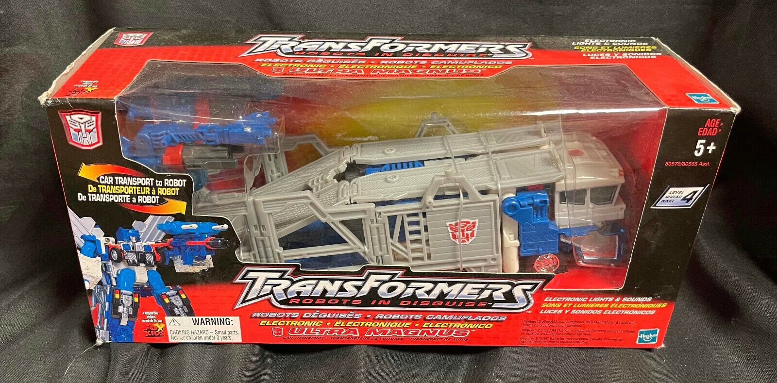 Transformers RID Robots in Disguise Deluxe Electronic Light & Sound Ultra Magnus