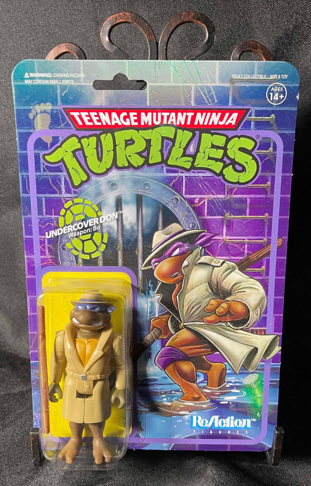 Super7 ReAction TMNT Teenage Mutant Ninja Turtles Undercover DON Action Figure