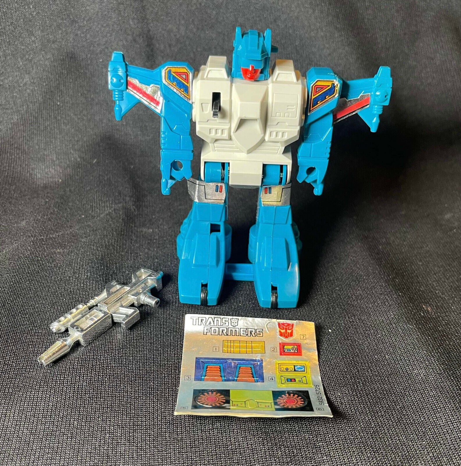 Transformers Mexican Mexico IGA Variant RARE Jumpstarter TOPSPIN Red Face