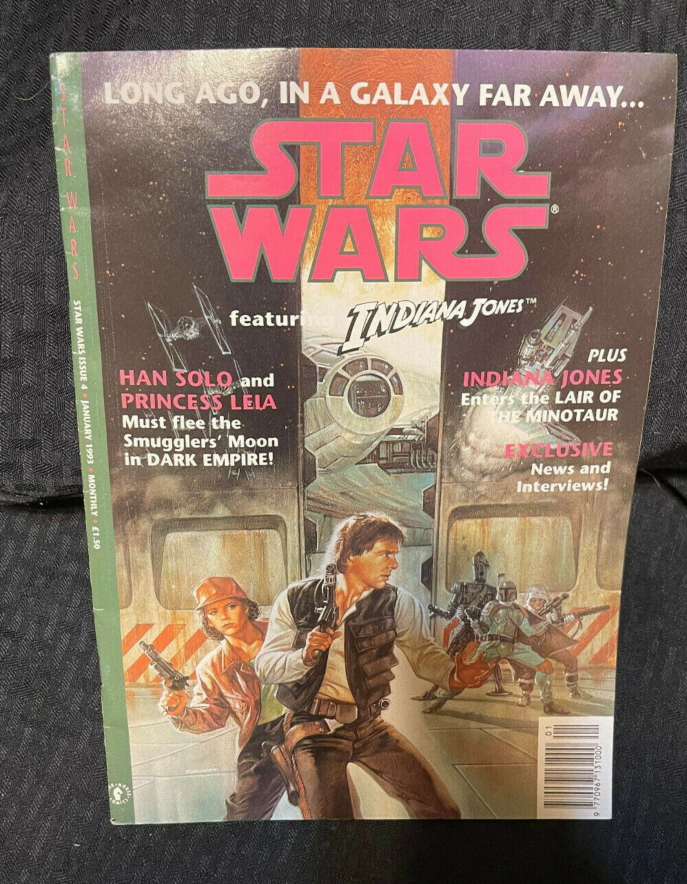 Star Wars Issue 4 1993 Monthly Dark Horse Comics Magazine