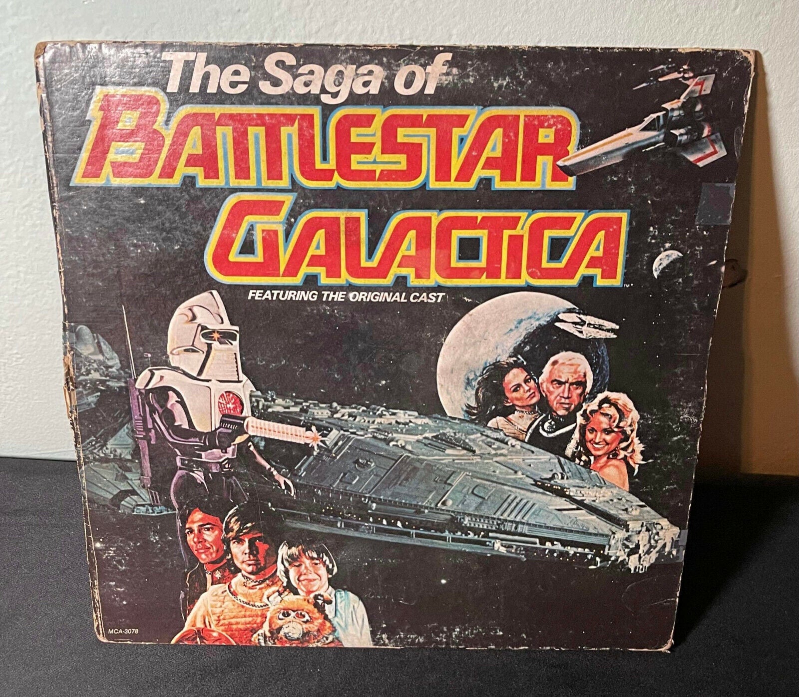 The Saga Of Battlestar Galactica 1979 MCA Vintage Vinyl Record