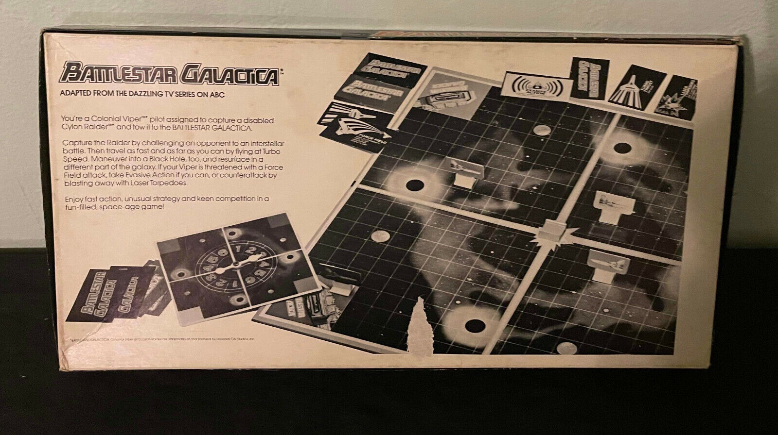 Vintage Battlestar Galactica 1978 Parker Brothers Board Game
