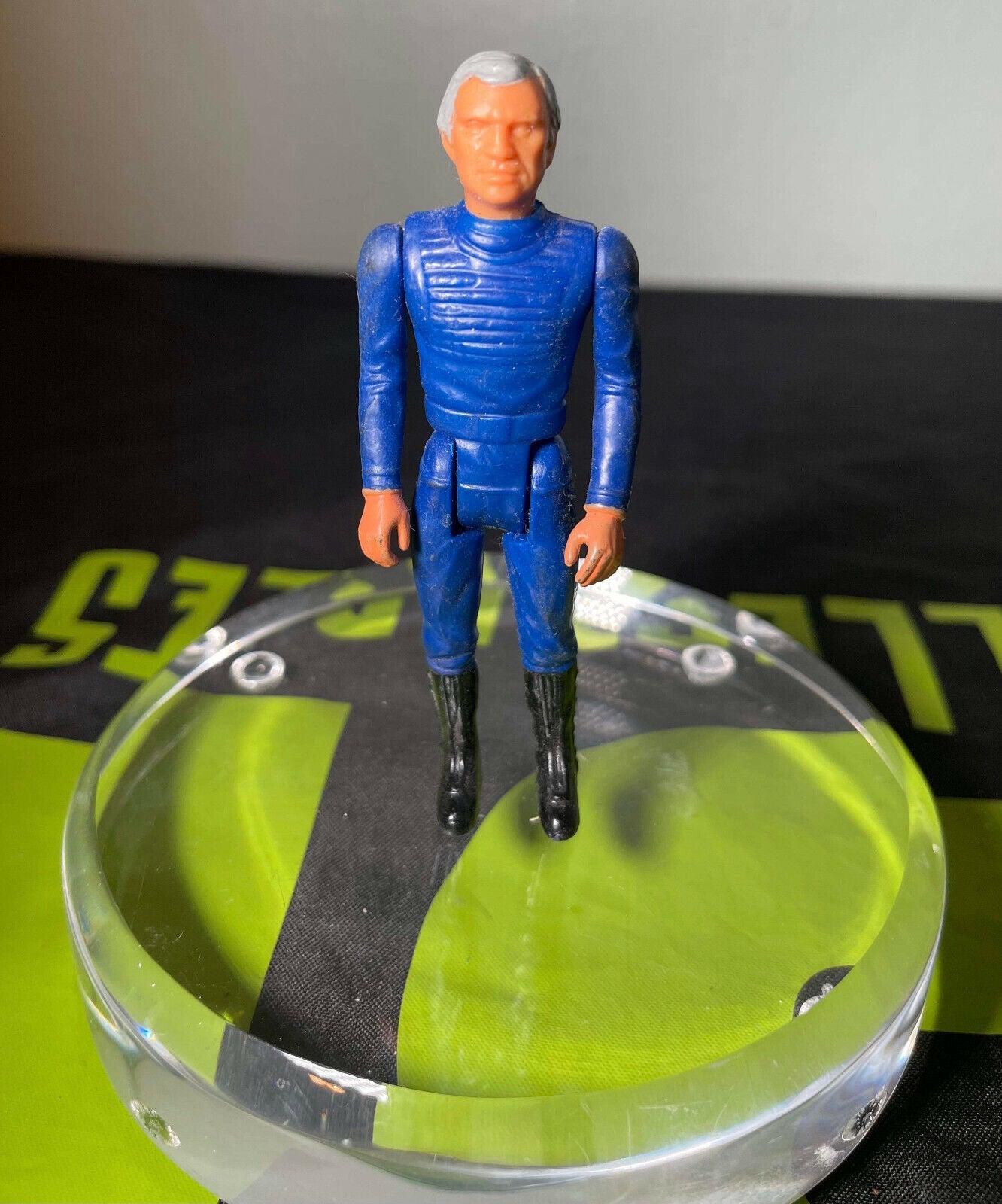 Vintage 1978 Mattel Battlestar Galactica Commander Adama Action Figure - Loose