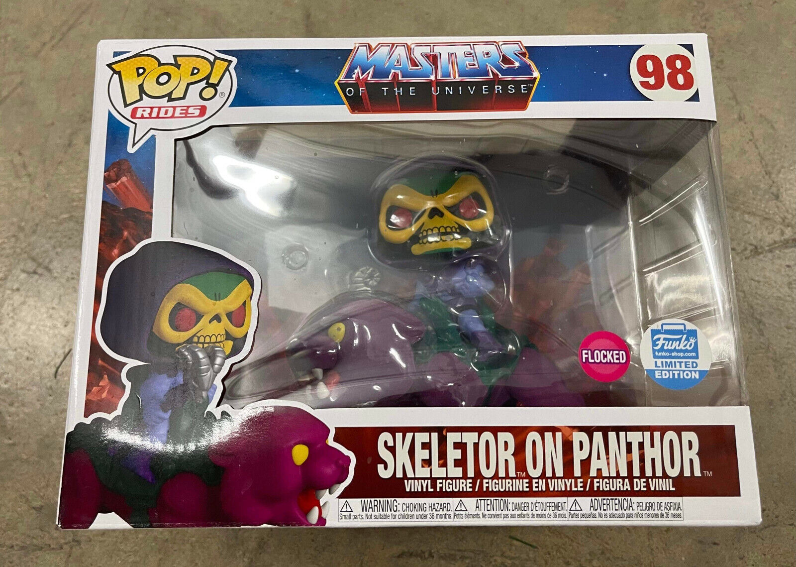 Funko Pop! Rides Masters of The Universe Skeletor on Panthor #98