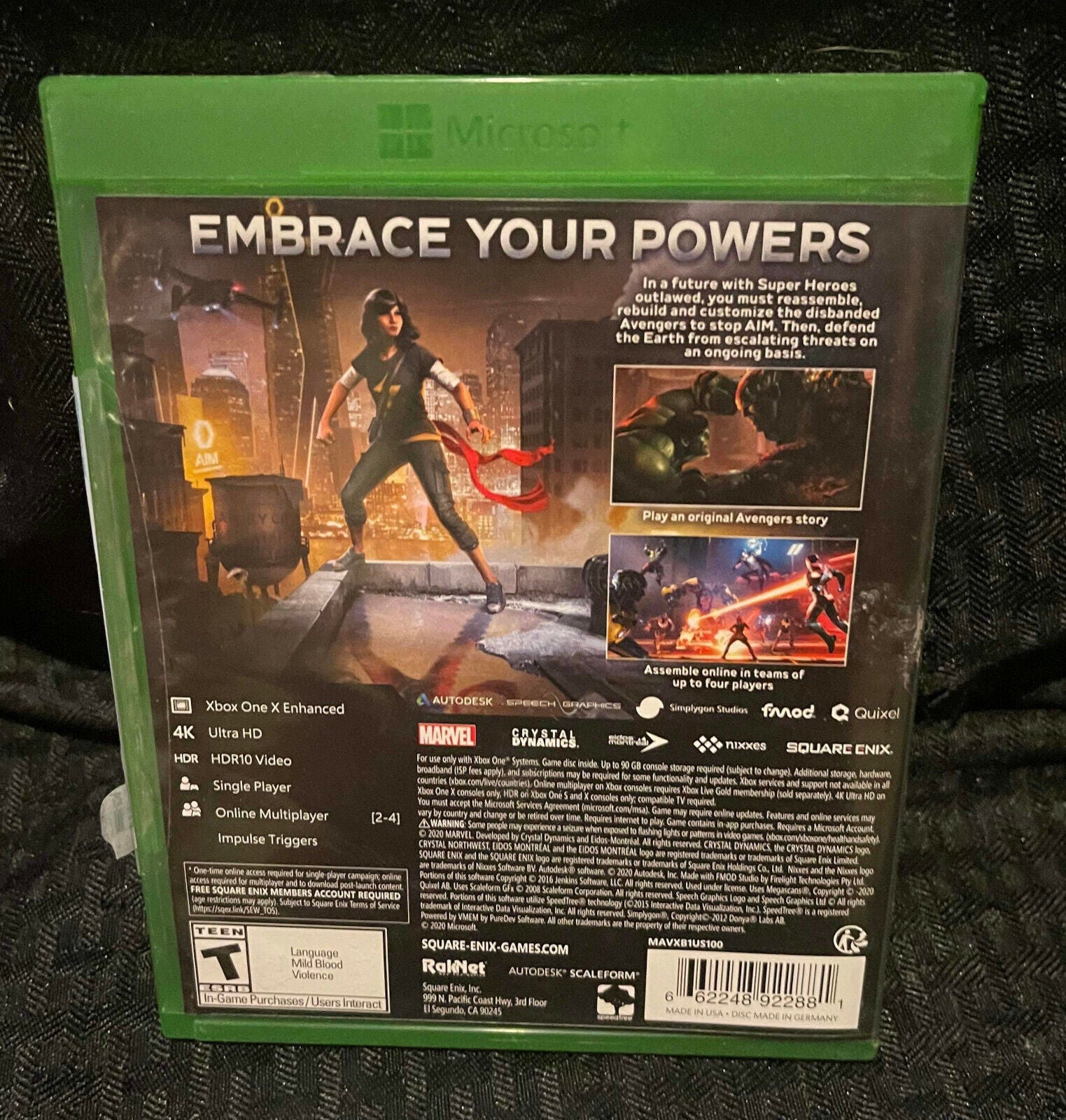 Marvel's Avengers - Microsoft Xbox One Game