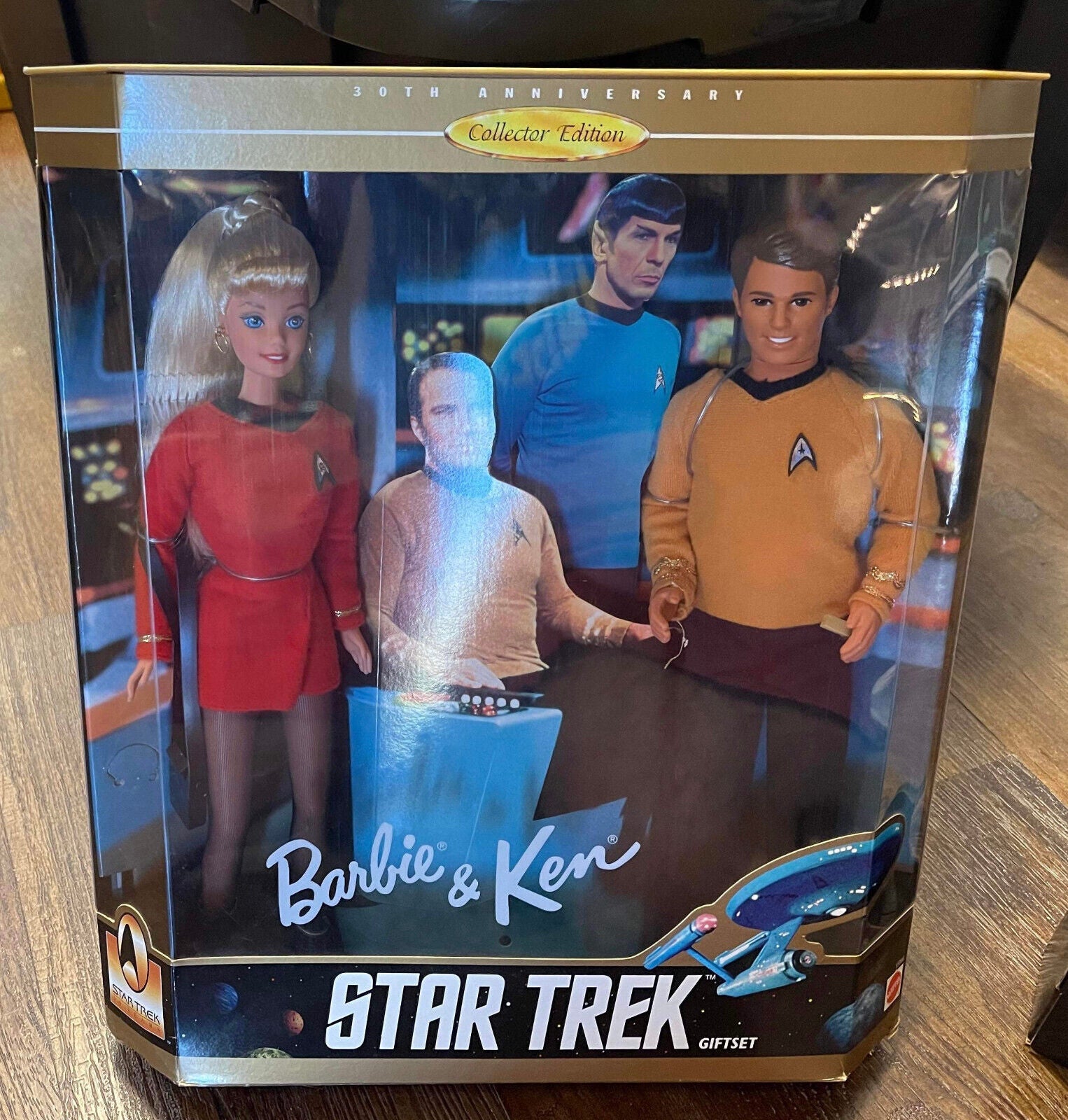 Barbie & Ken Star Trek 30th Anniversary Collectors Gift Set by Mattel 1996