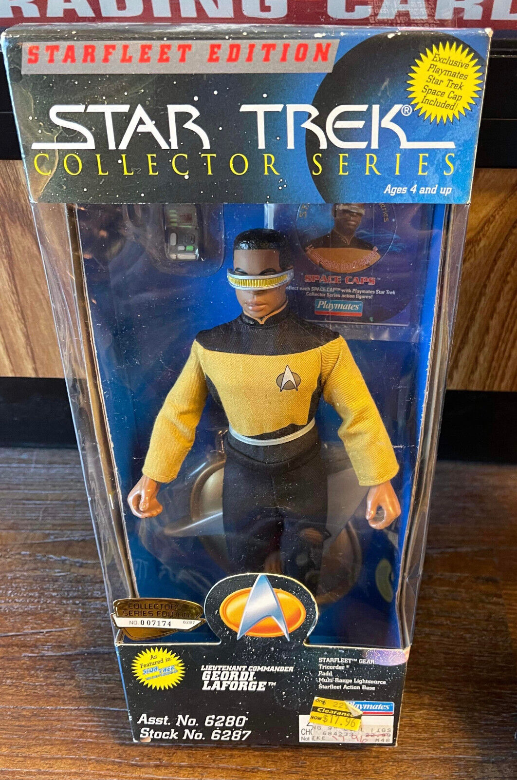 Star Trek Collector Series, Lt. Commander Geordi LaForge - Playmates 1995