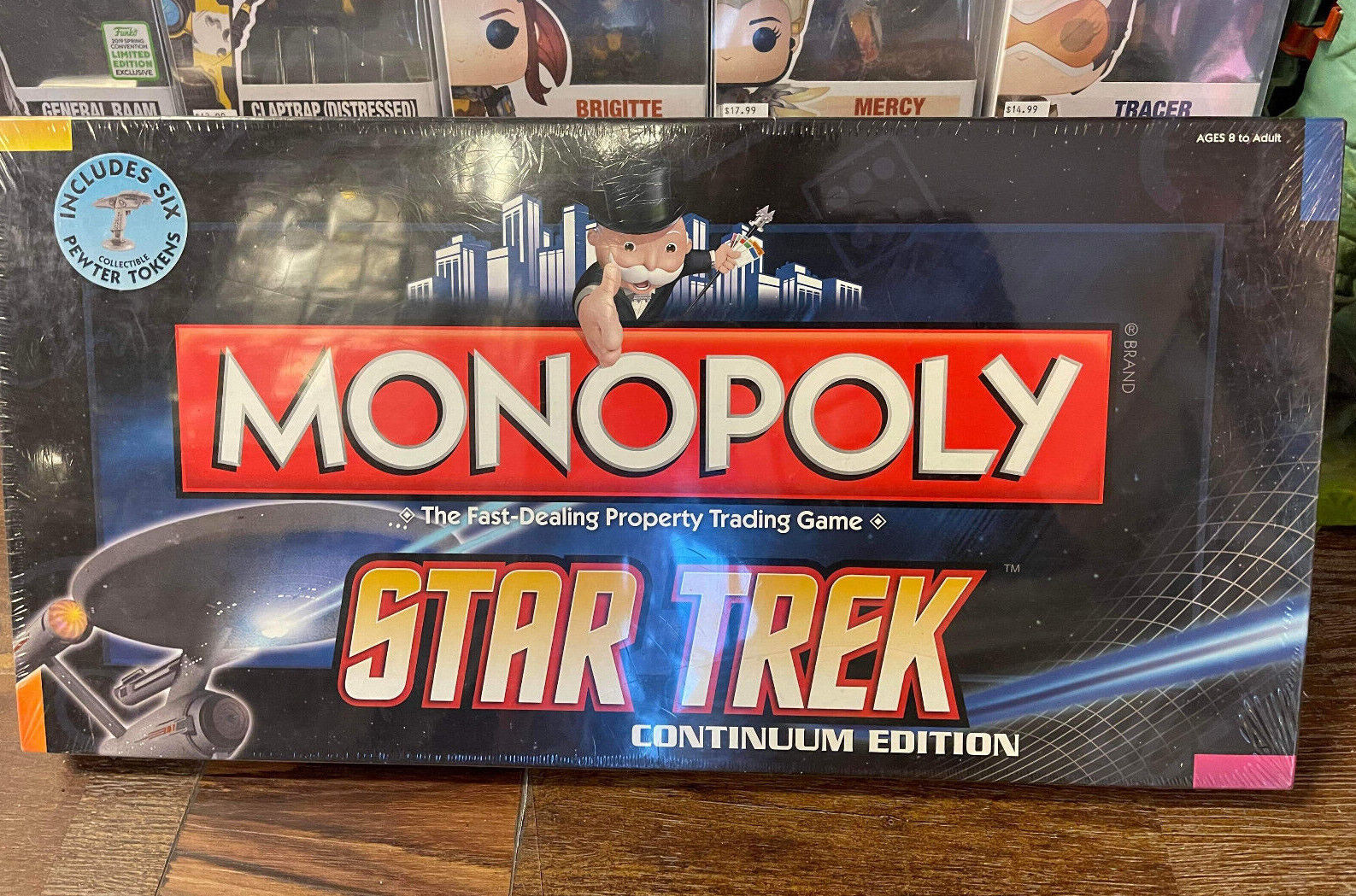 STAR TREK Board Game Monopoly Continuum Edition Factory Sealed NEW
