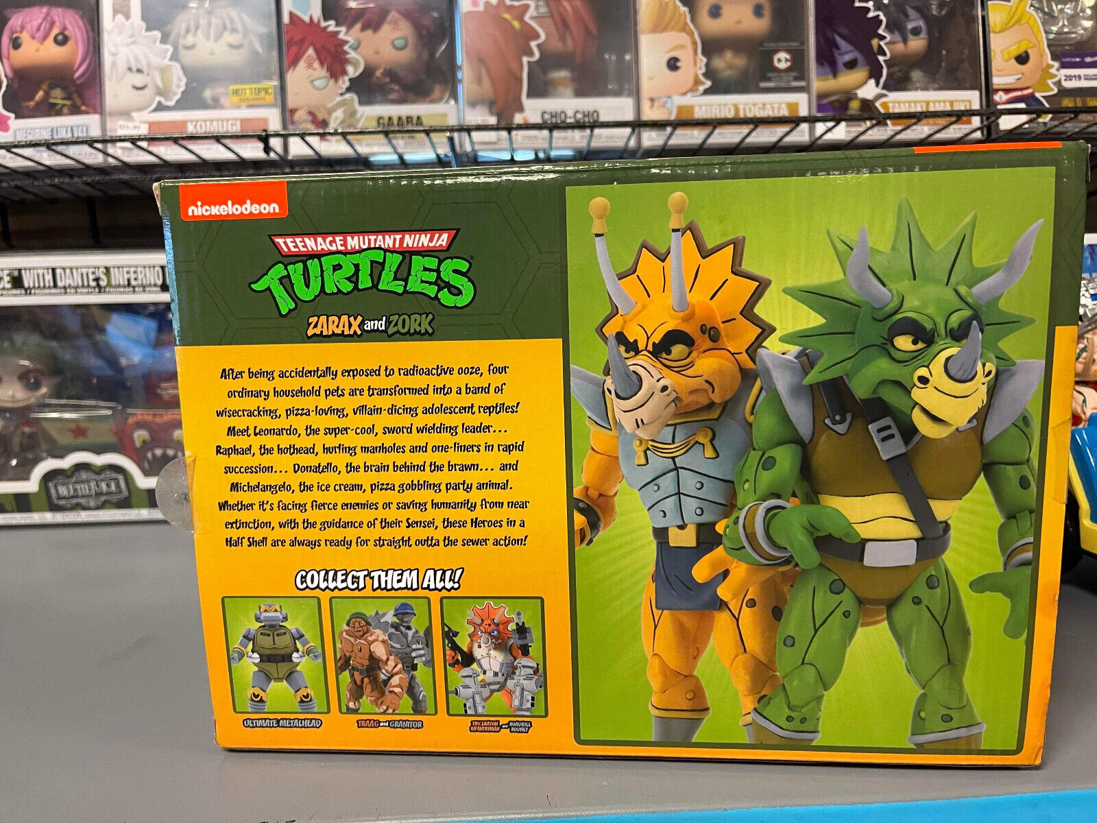 Neca Teenage Mutant Ninja Turtles Zarax And Zork Doubles Action Figures