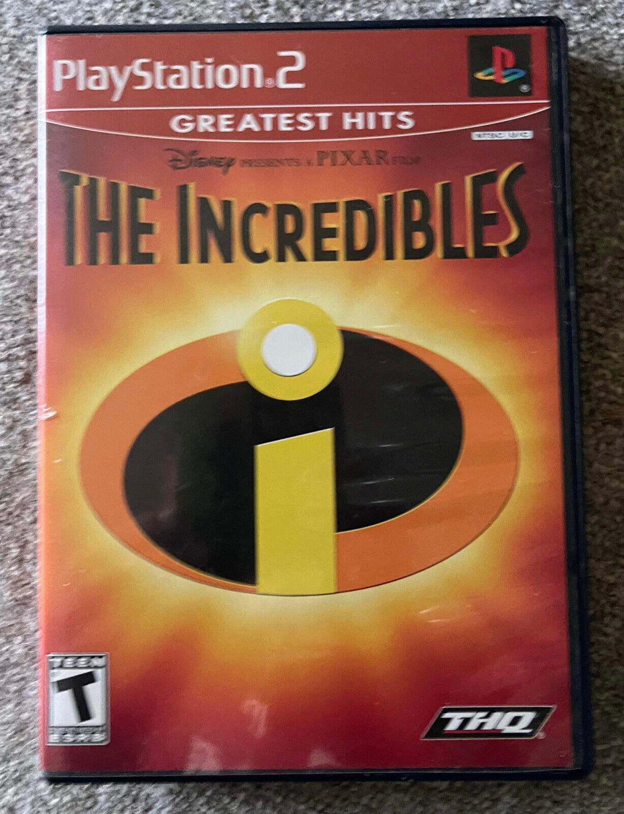 The Incredibles Greatest Hits PS2 PlayStation Game Complete w Manual