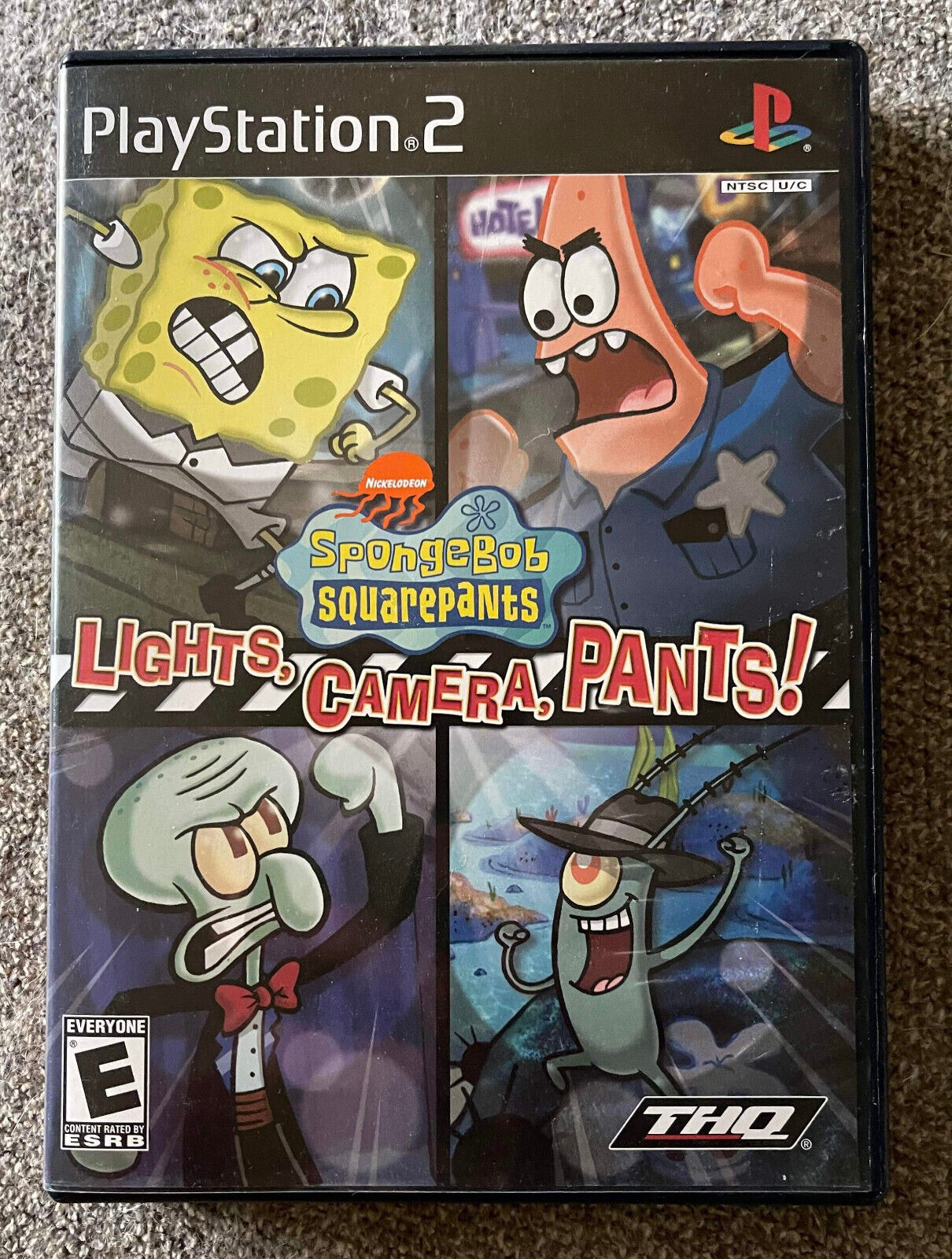 SpongeBob SquarePants: Lights, Camera, Pants Sony PlayStation 2 PS2 Complete