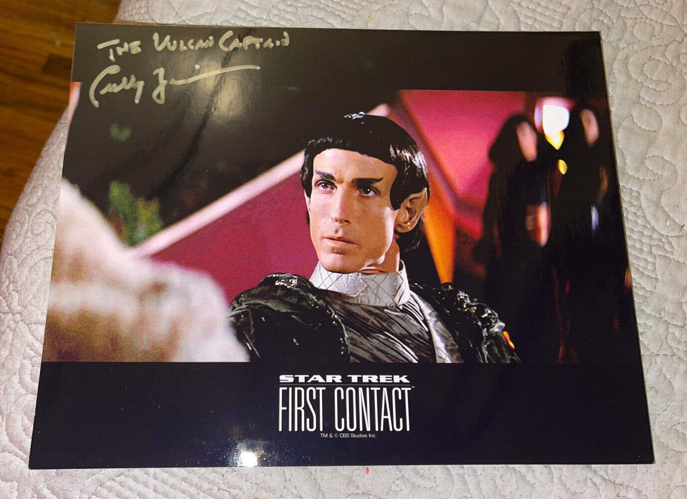 Cully Fredricksen: Vulcan - Star Trek First Contact Signed Photo