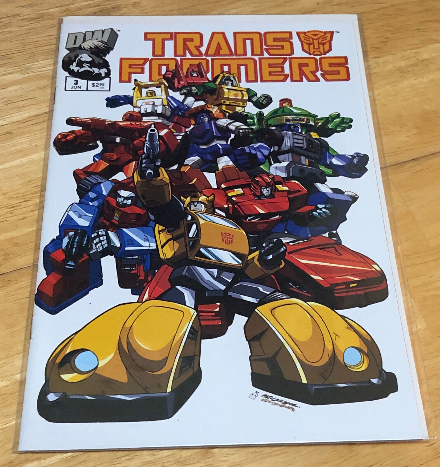 Transformers #3 DW Comic Book