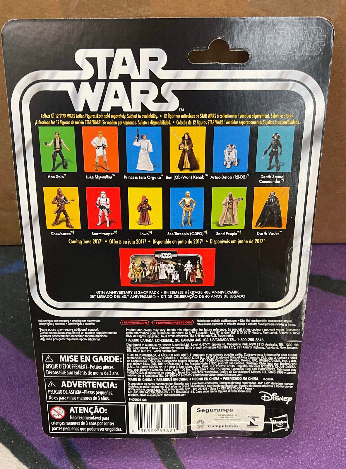 Star Wars Ensemble de 6 figurines