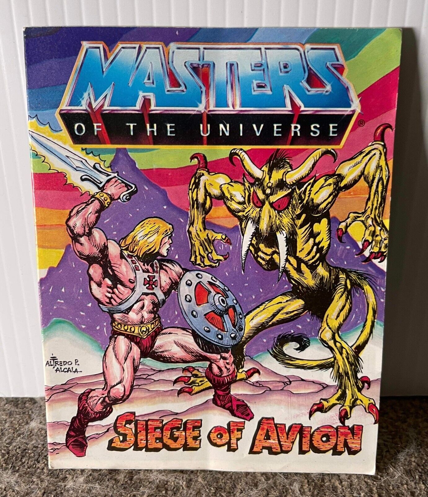 Siege Of Avion Mini Comic He-Man Masters of the Universe 1983 MOTU