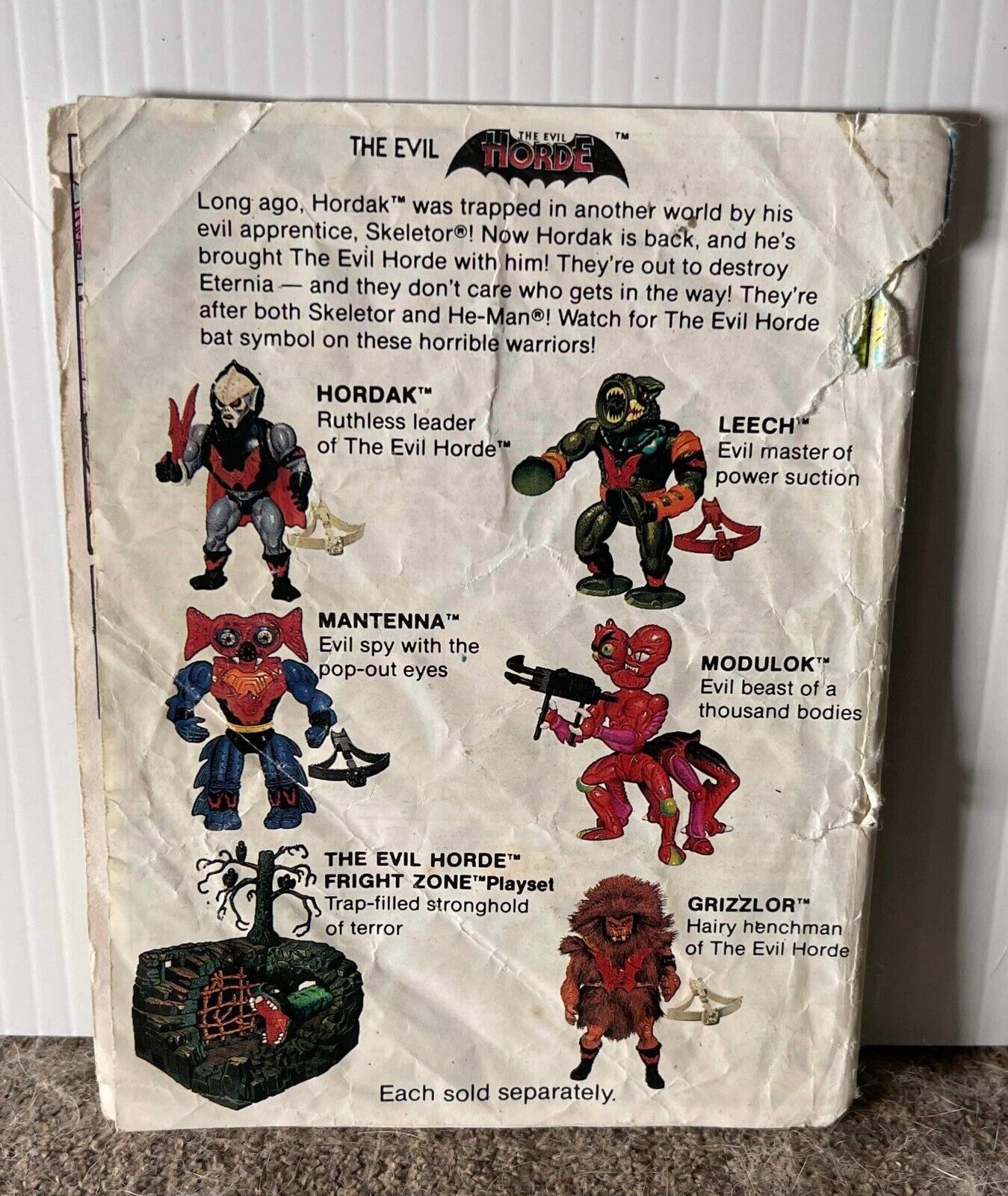 Vintage 1985 Masters Of The Universe Comic Book The Warrior Machine Mattel