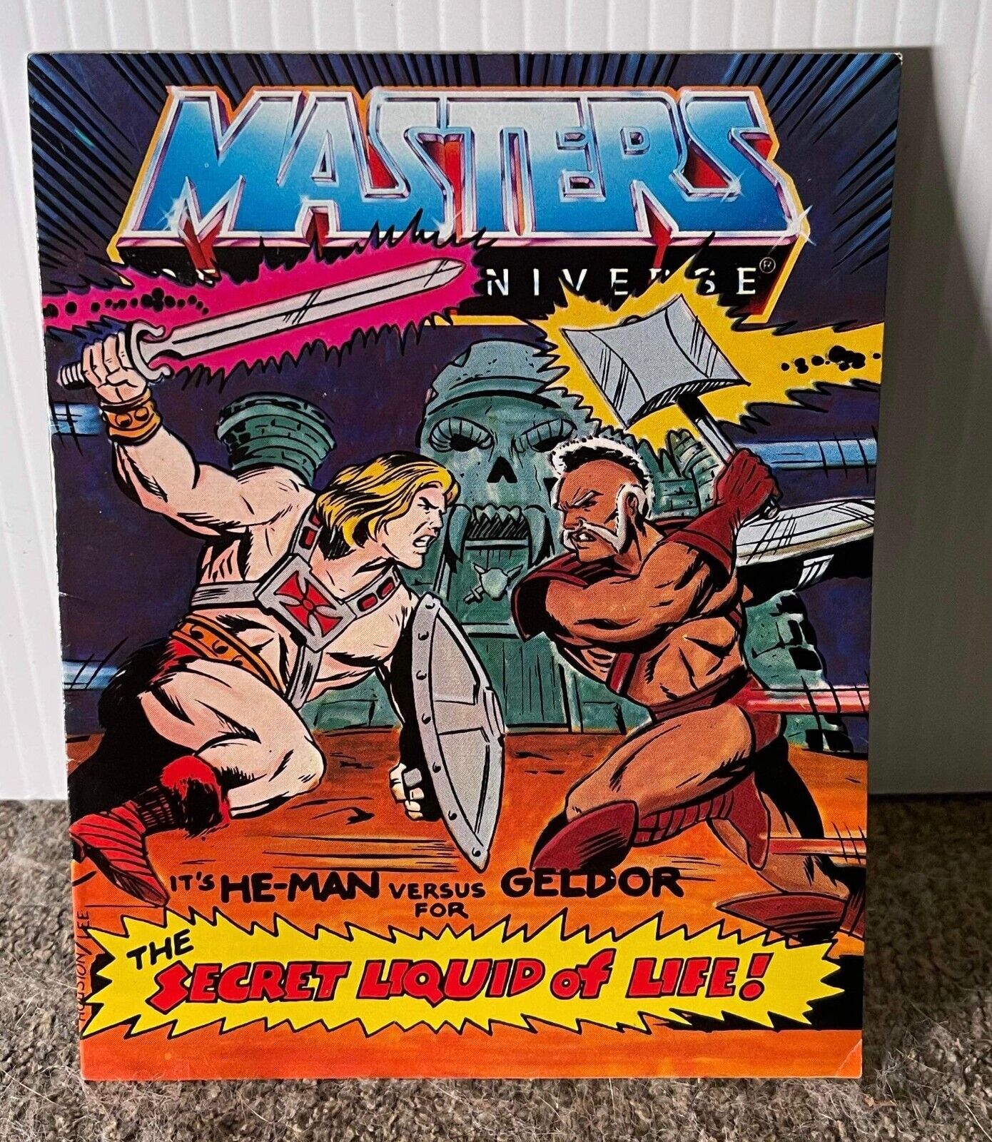 He-man Masters of the Universe Secret Liquid of Life Mini Comic  MOTU