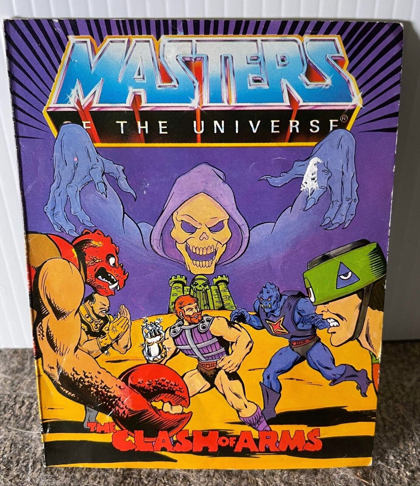 Mattel 1983 He-Man Masters of the Universe Clash of Arms Mini Comic