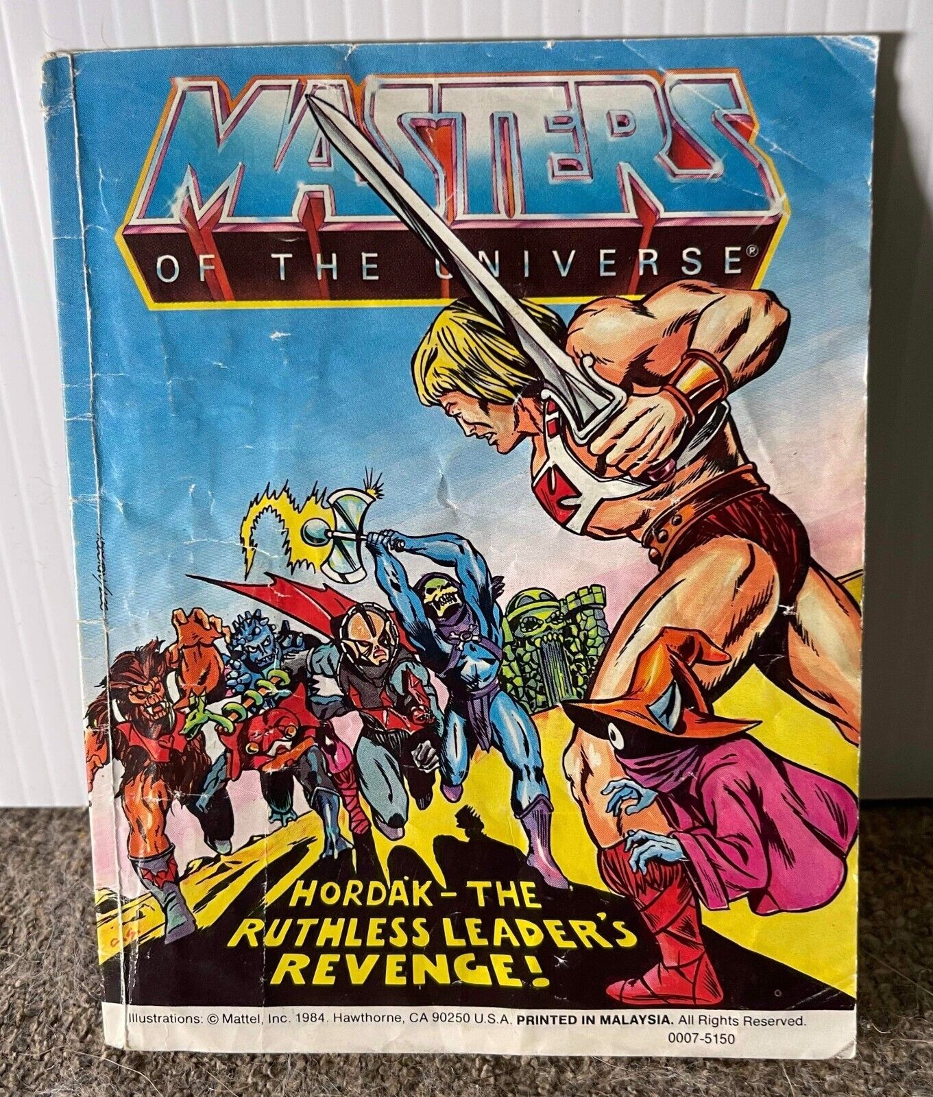 Hordak The Ruthless Leaders Revenge Mini Comic Masters of the Universe 1984