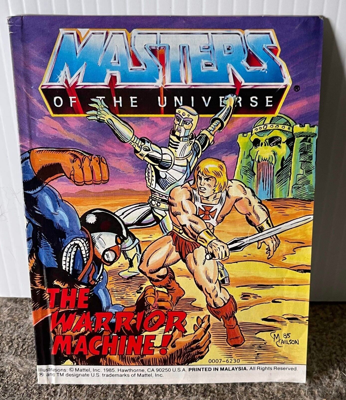 MOTU, The Warrior Machine, Mini Comic Book, Masters of the Universe 1985