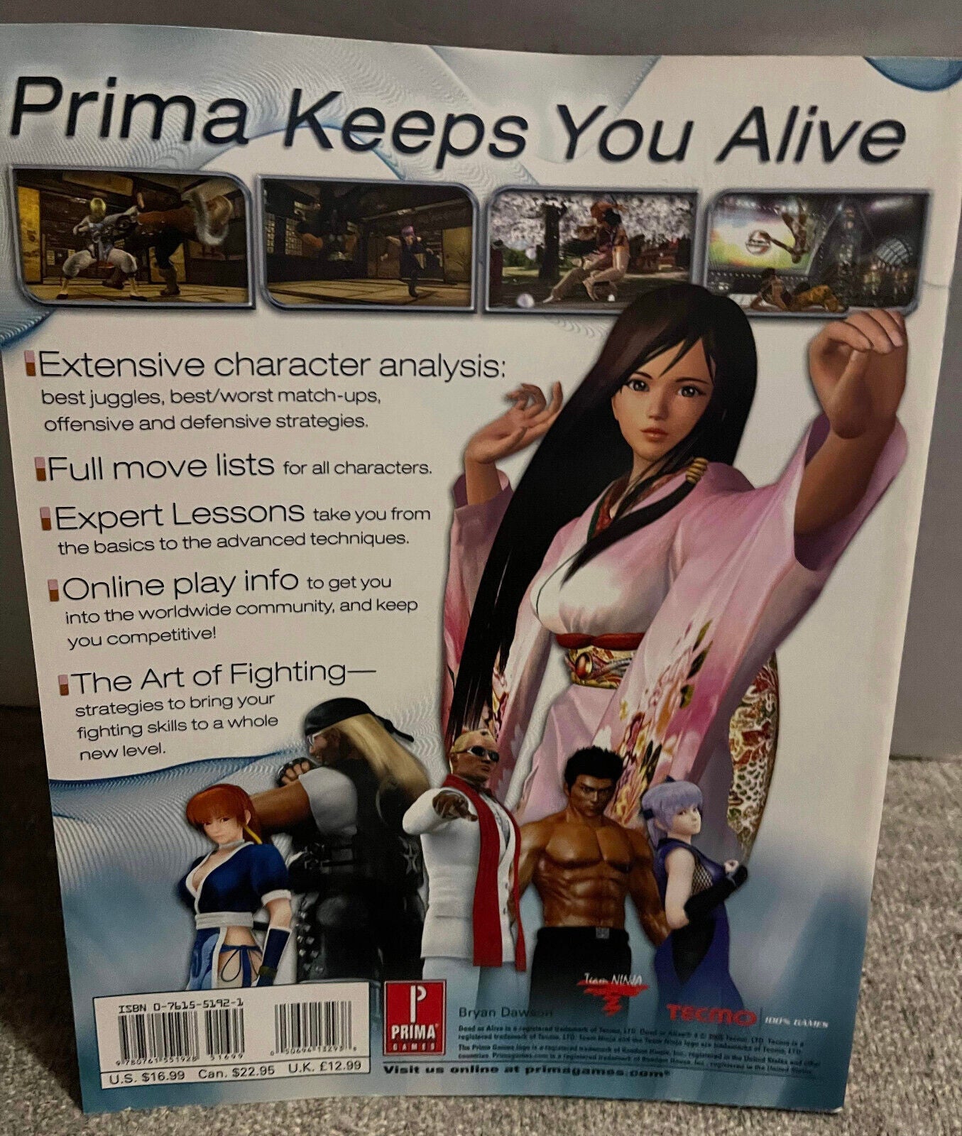 Dead or Alive 4 (Microsoft Xbox 360, 2006) - Guide