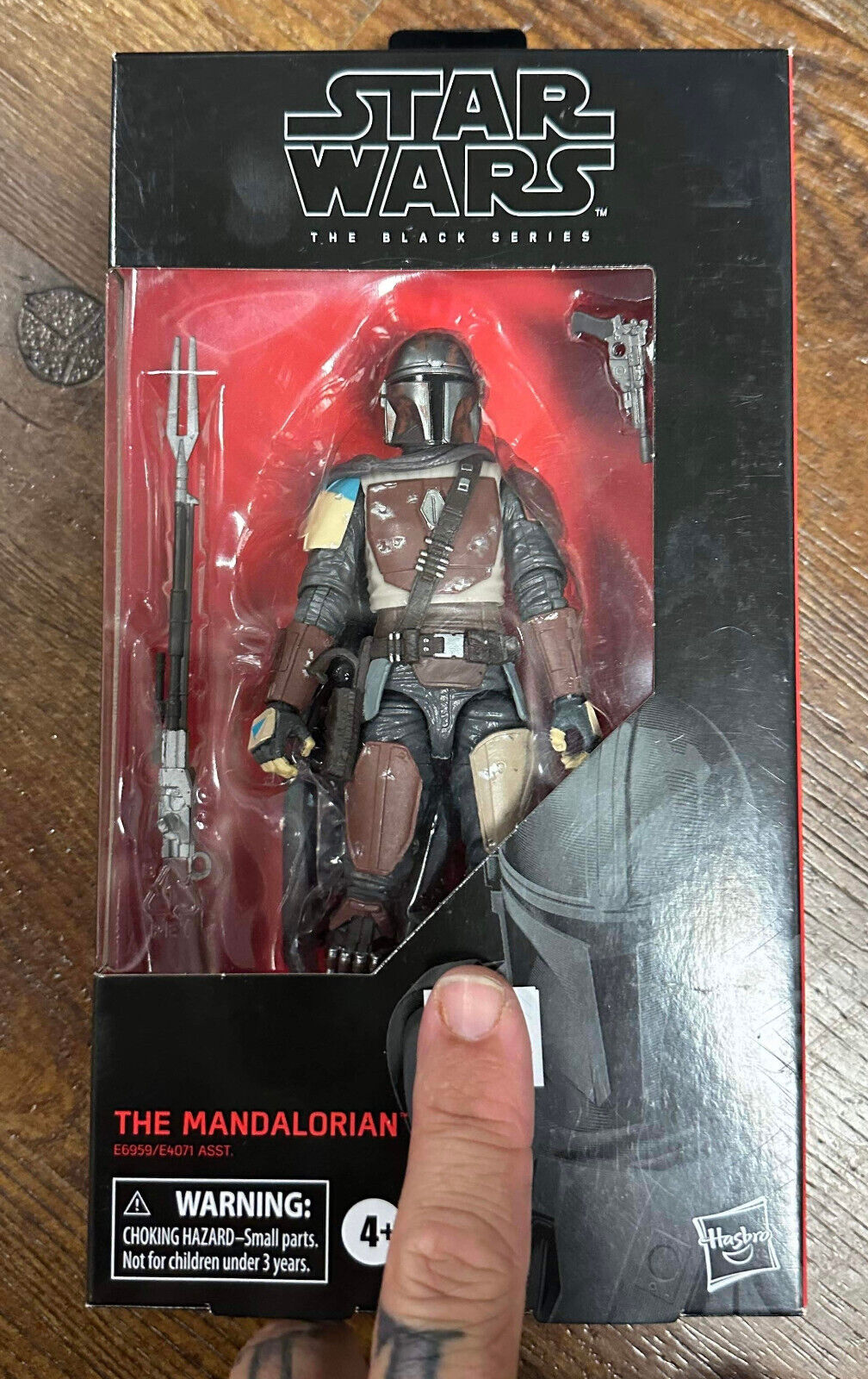 Star Wars #94 The Mandalorian 6" Scale Action Figure The Black Series Hasbro